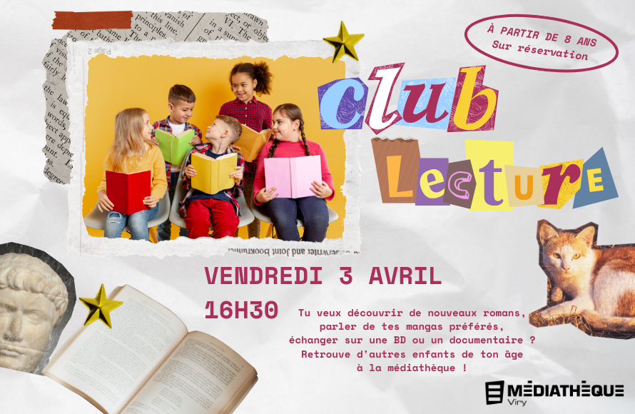 Médiathèque de Viry : Club lecture