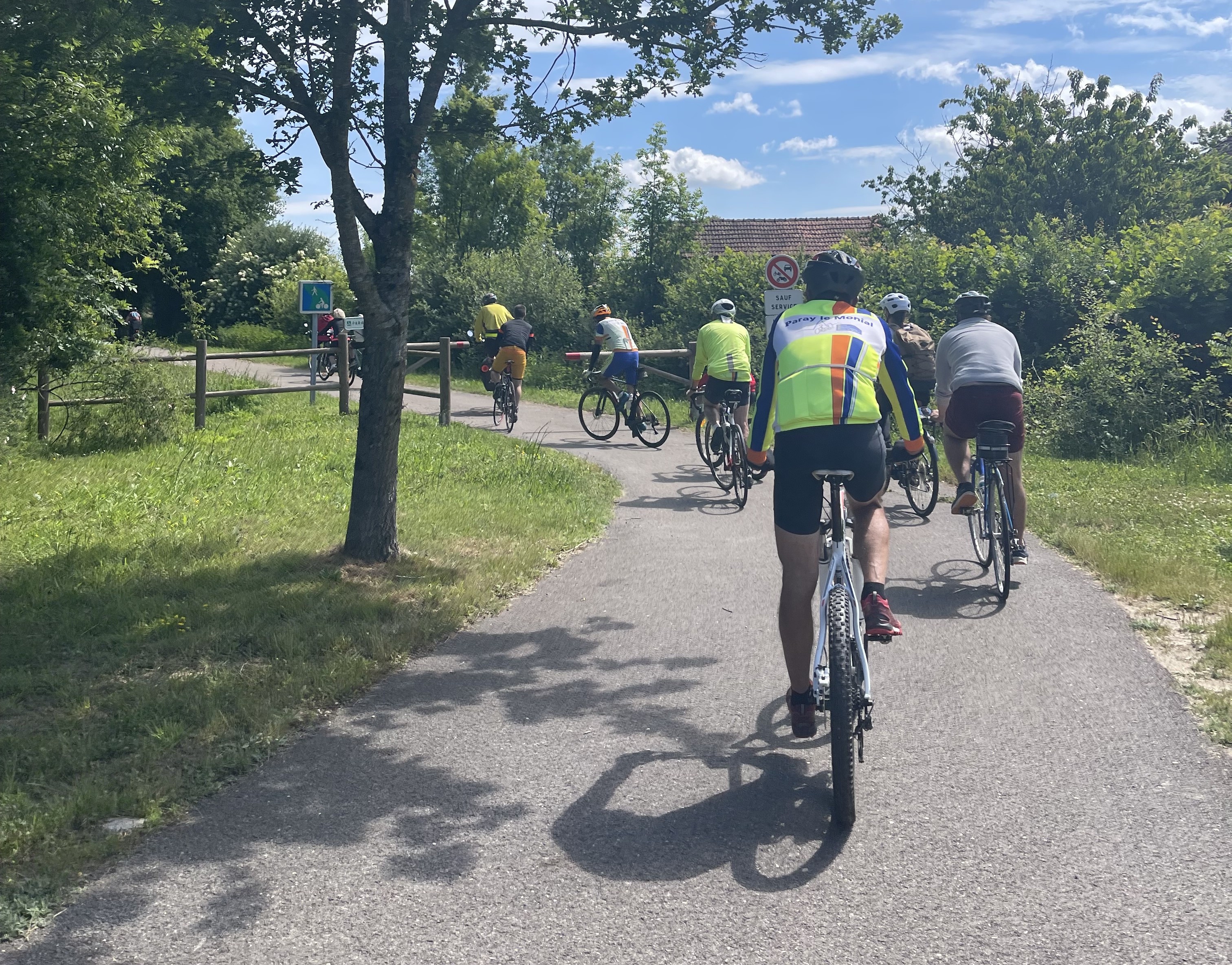 Concentration nationale de cyclotouriste