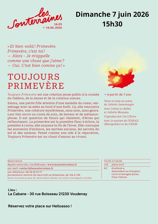 Spectacle "Toujours Primevère"
