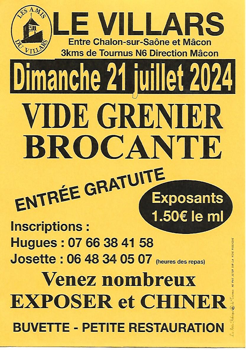 21-21_vide-greniers Le Villars