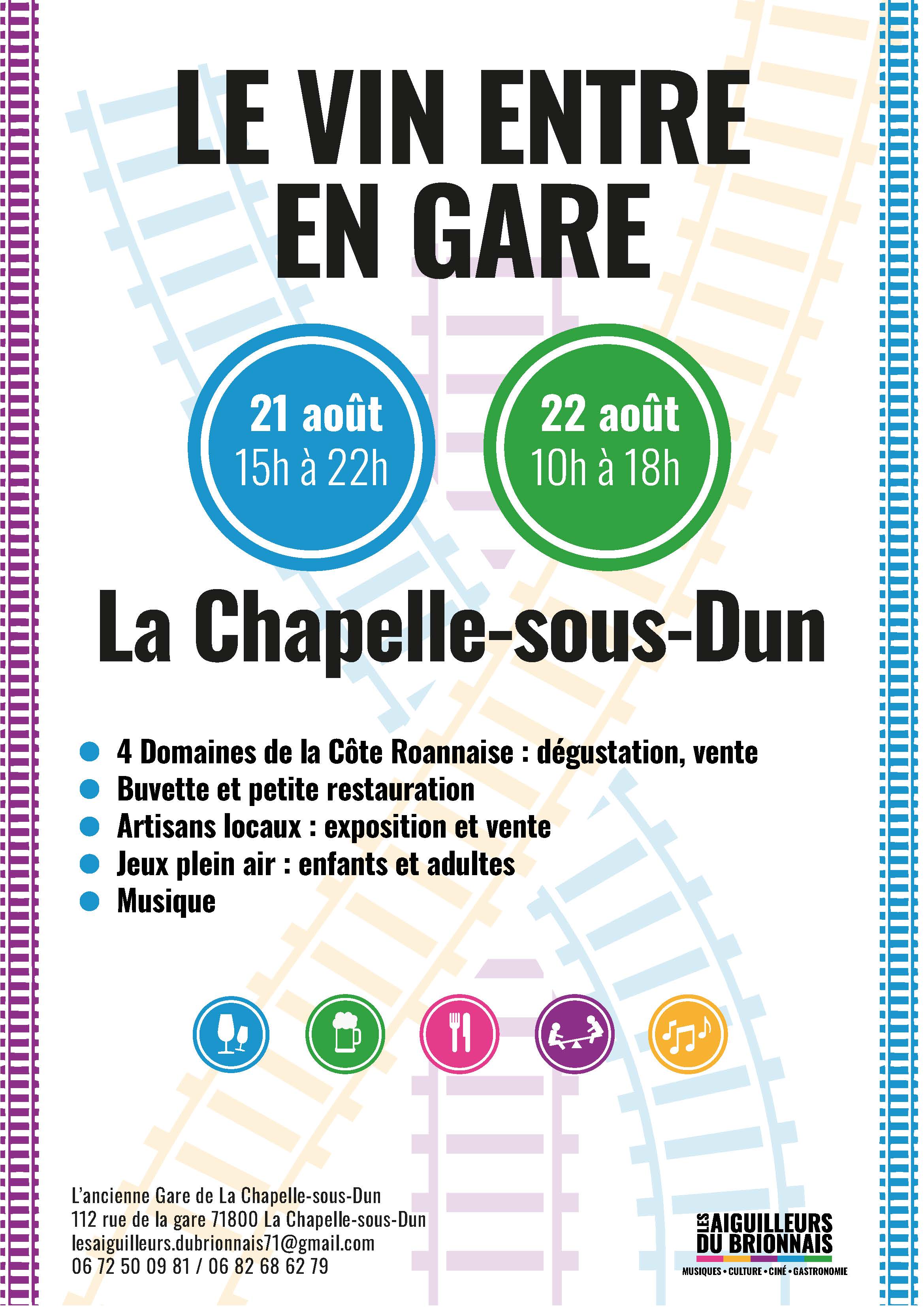 LE VIN ENTRE EN GARE