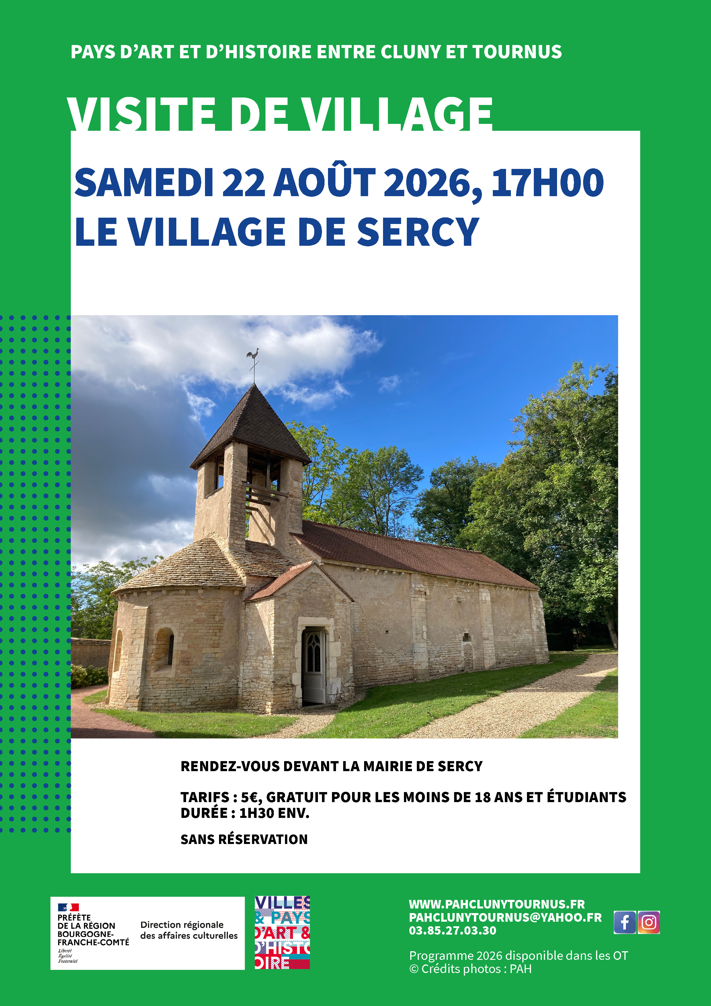 Visite de village - Sercy