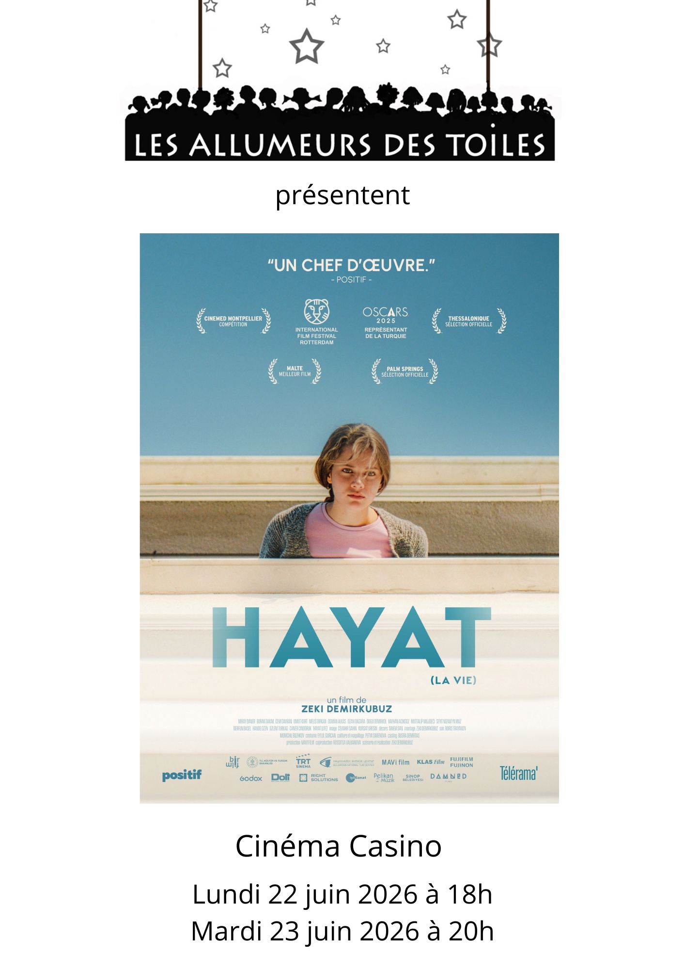 Les Allumeurs des Toiles présentent : "Hayat" - Drame de Zeki Demirkubuz