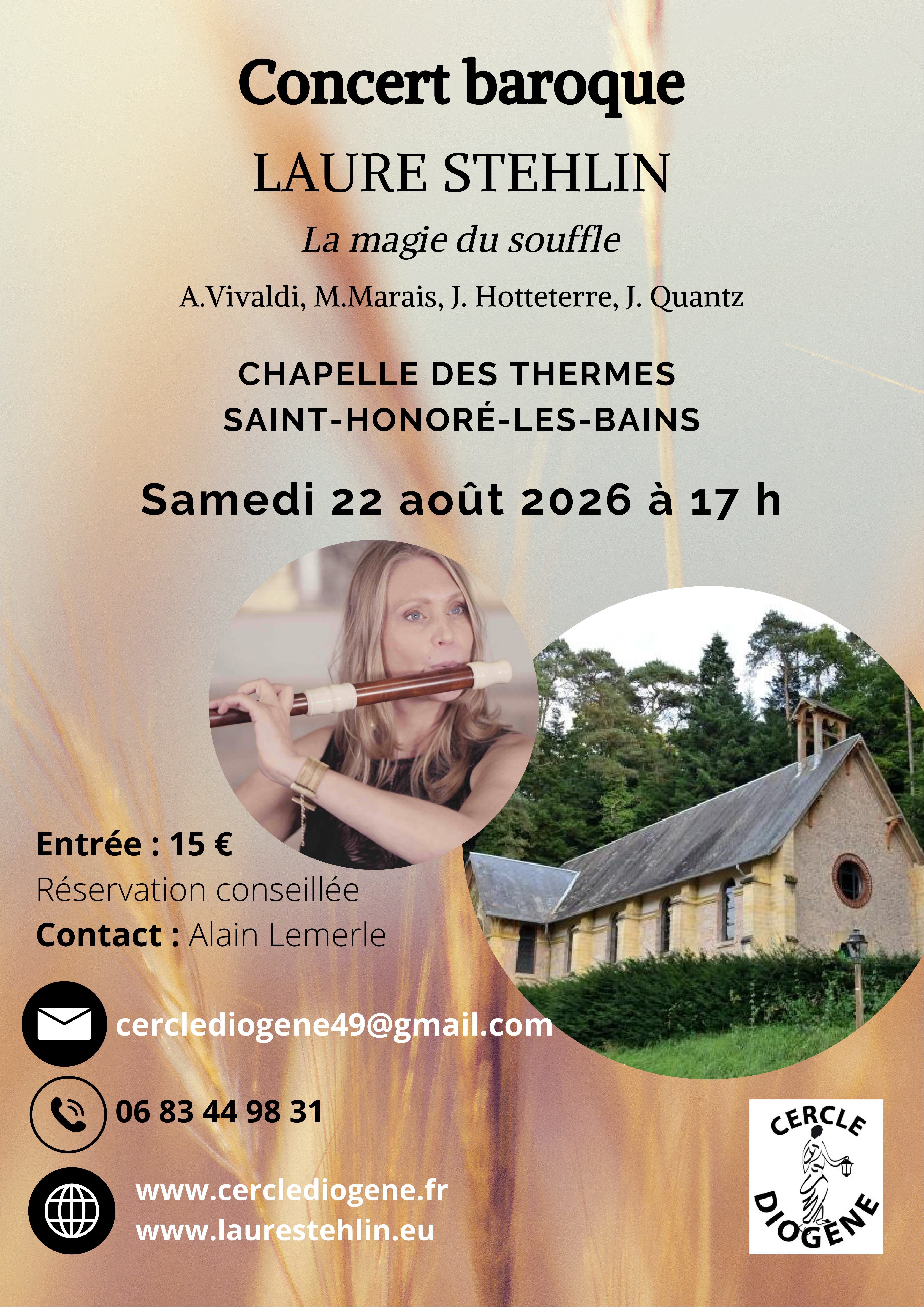 Concert baroque : La magie du Souffle, Laure Sethlin