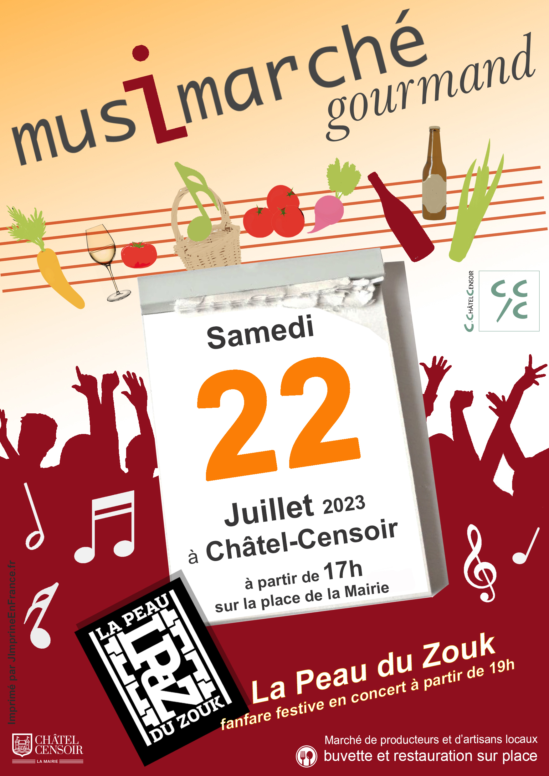 MUSIMARCHÉ, MARCHÉ GOURMAND ET NOCTURNE 