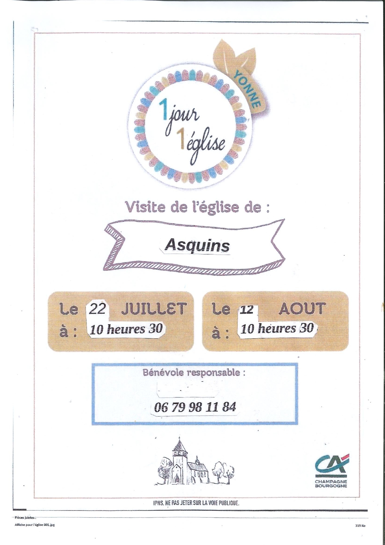 22 juillet_Asquin_Eglise