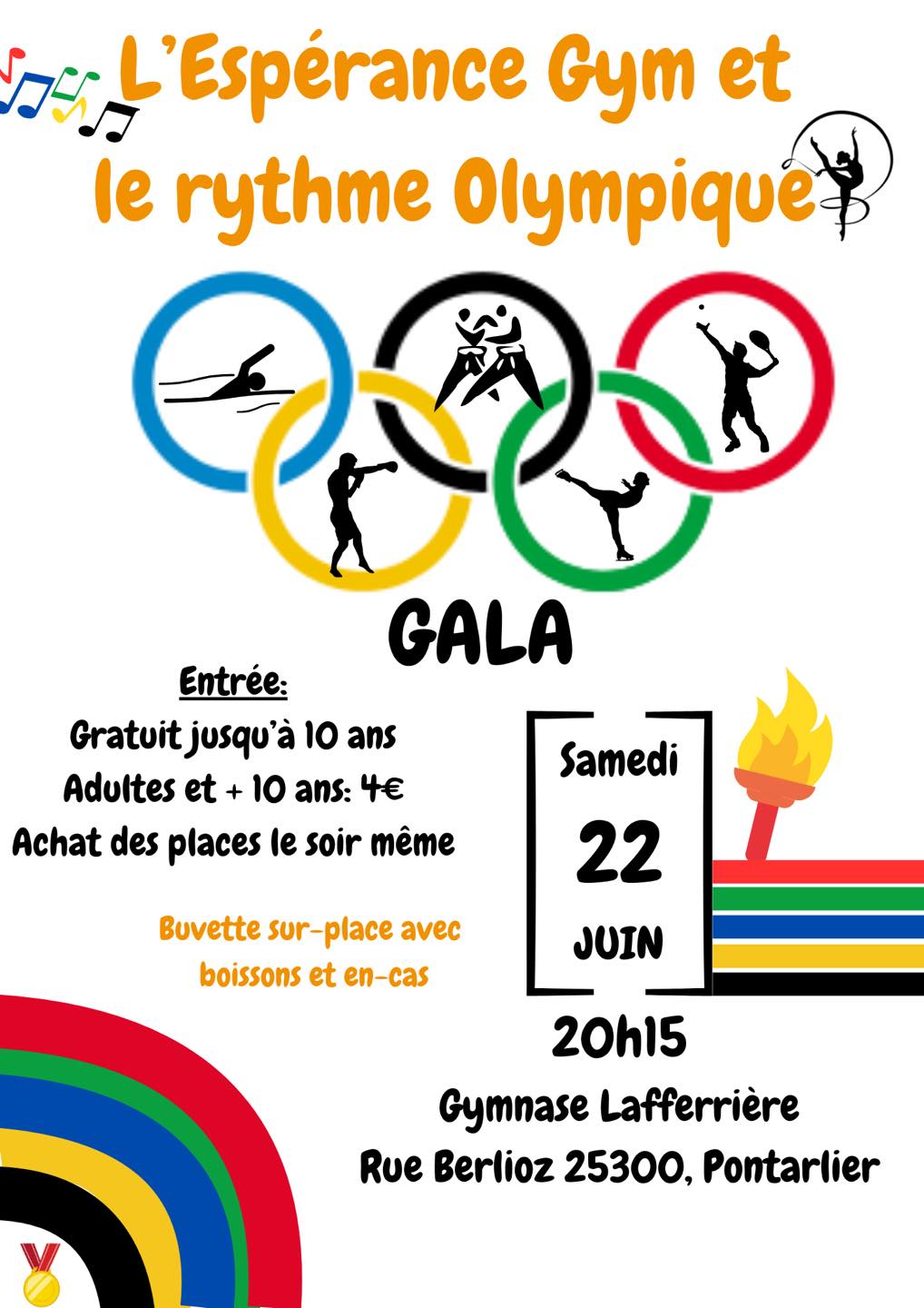 22 juin - gala gym - pontarlier