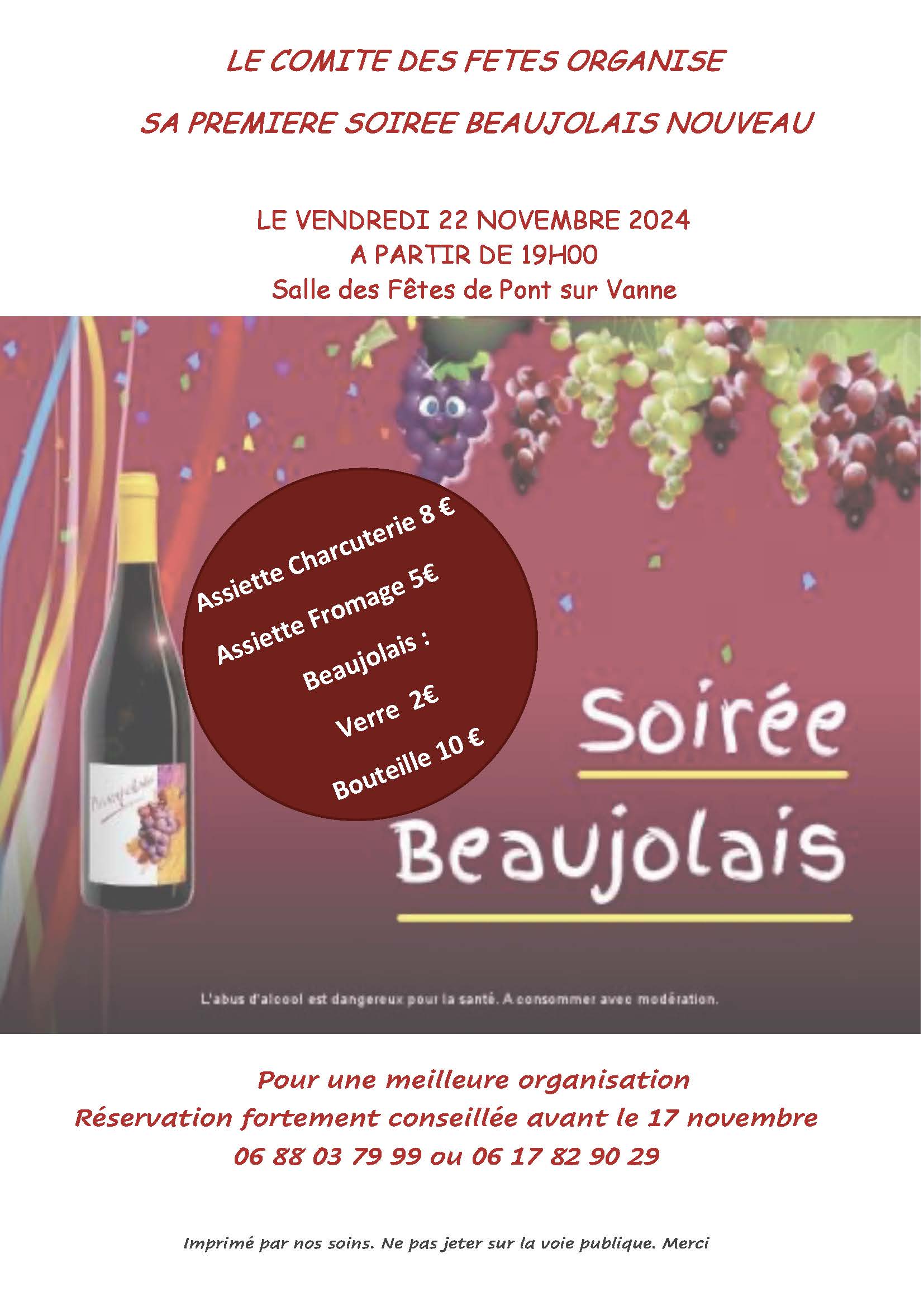 Soirée beaujolais
