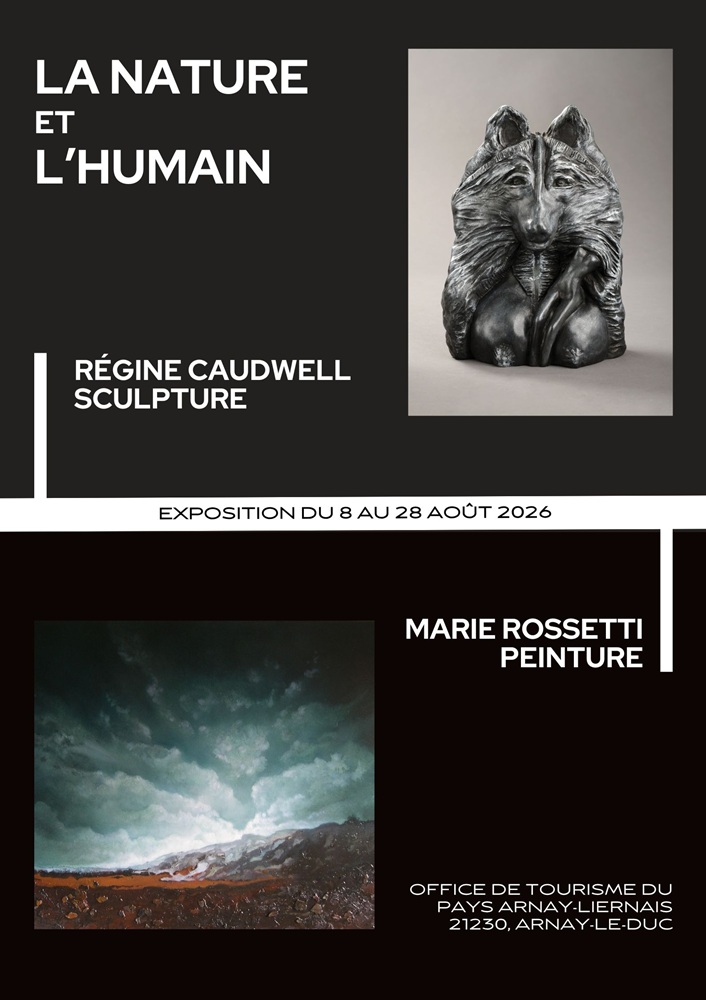 Exposition "La nature et l'humain" par Régine Caudwell et Marie Rossetti