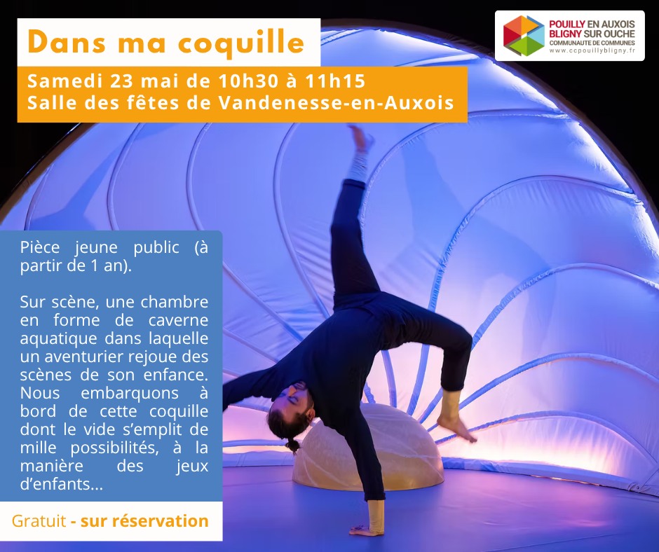 Spectacle "Dans ma coquille"- Vandenesse en Auxois