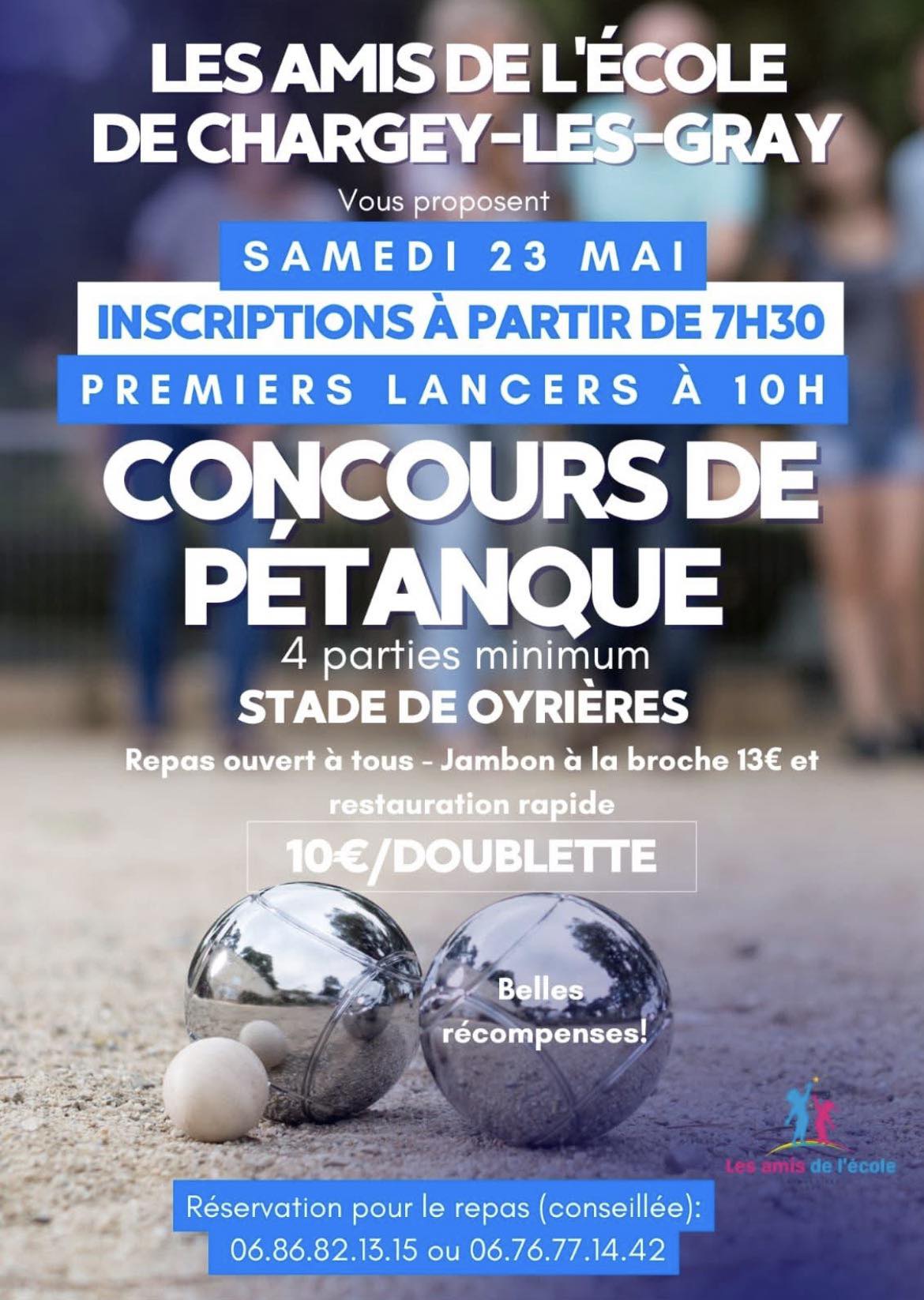 Concours de pétanque