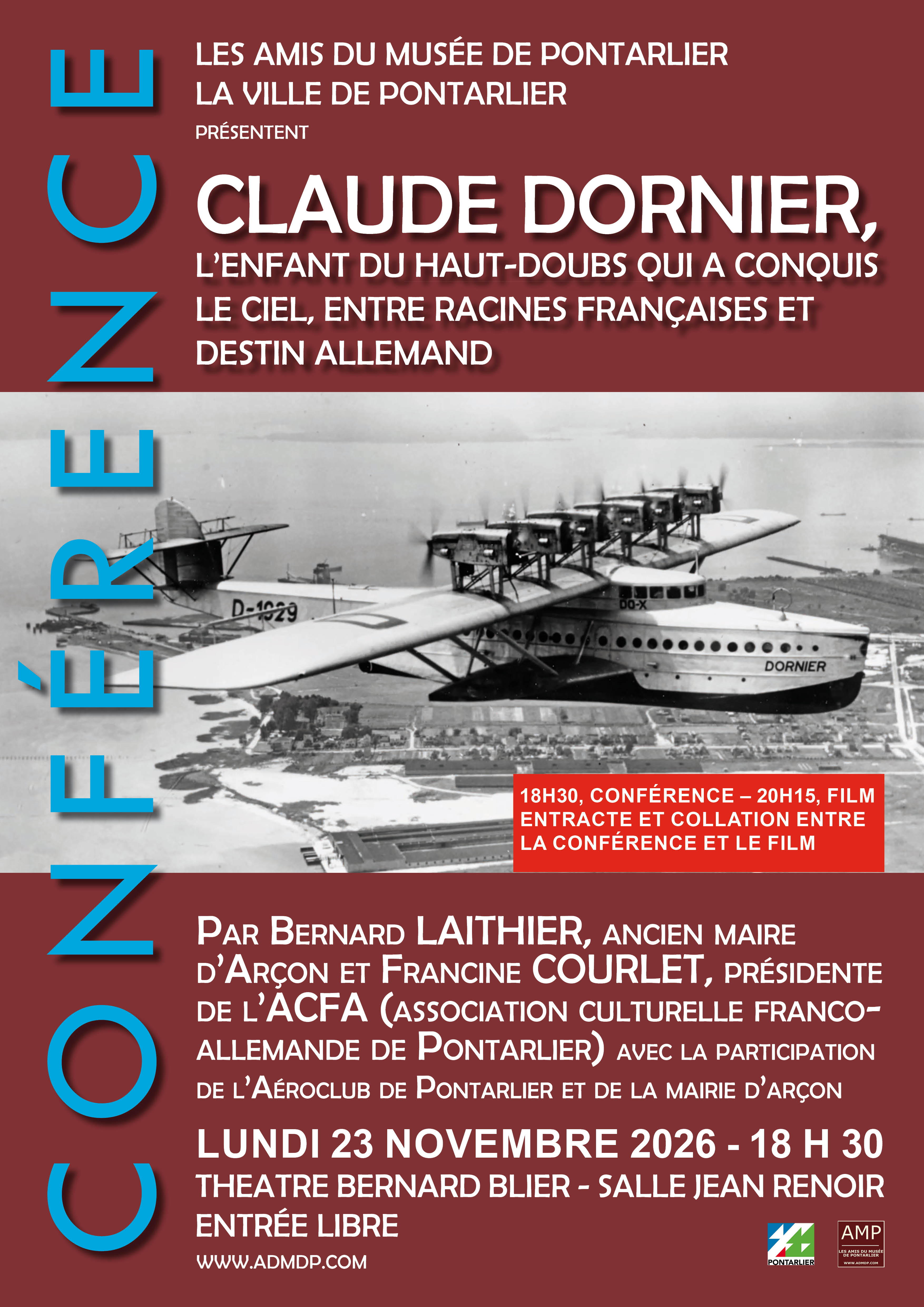 Conférence - Claude Dornier, aviateur mondial