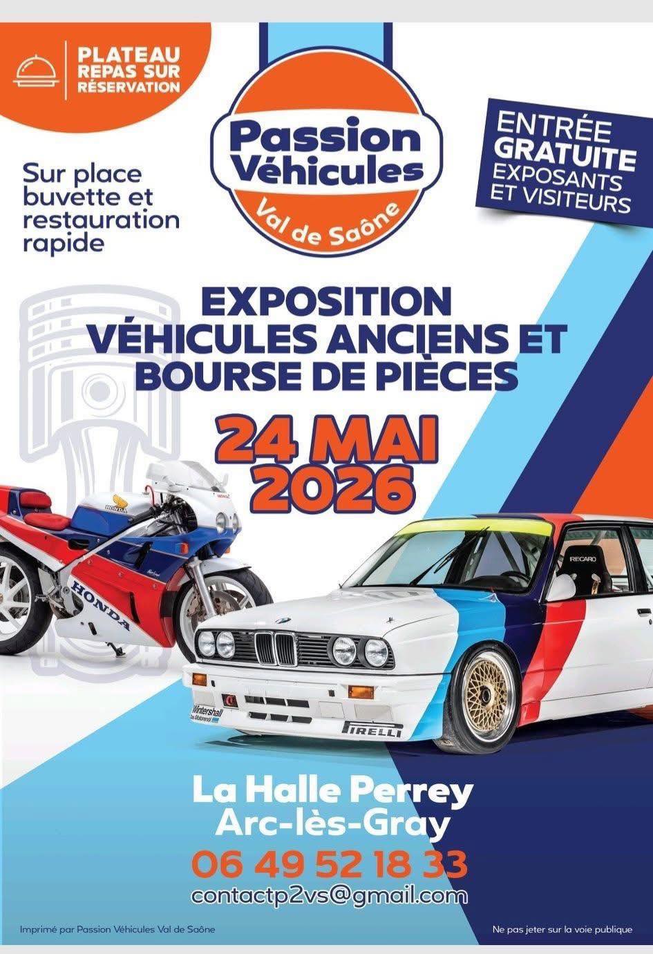 Exposition véhicules anciens et bourse de pièces