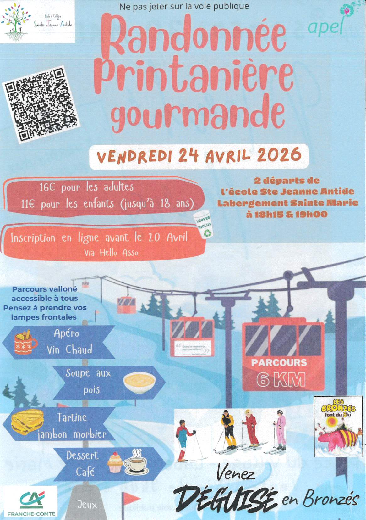 Randonnée printanière gourmande