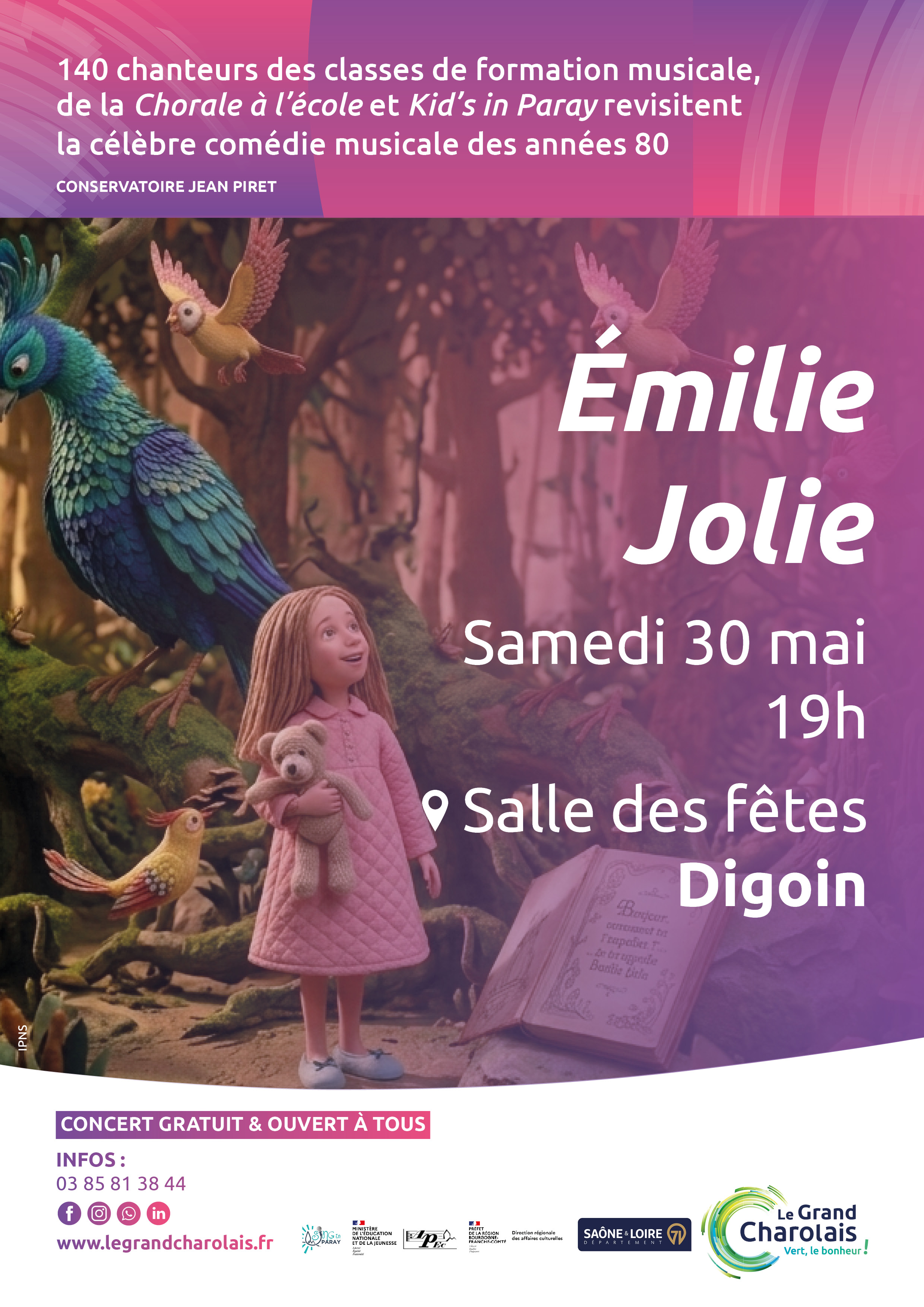 Concert "Emilie Jolie"