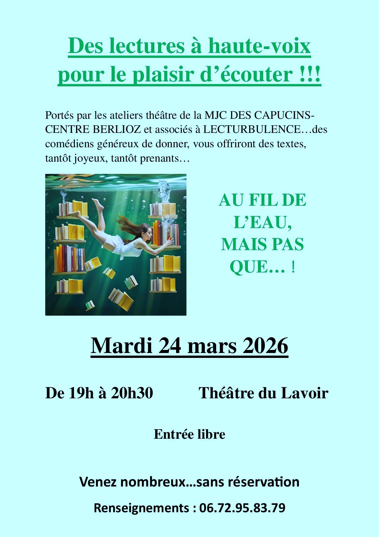 De l'eau, mais pas que...!