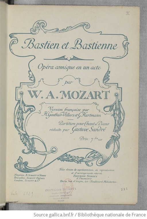 Bastien Bastienne