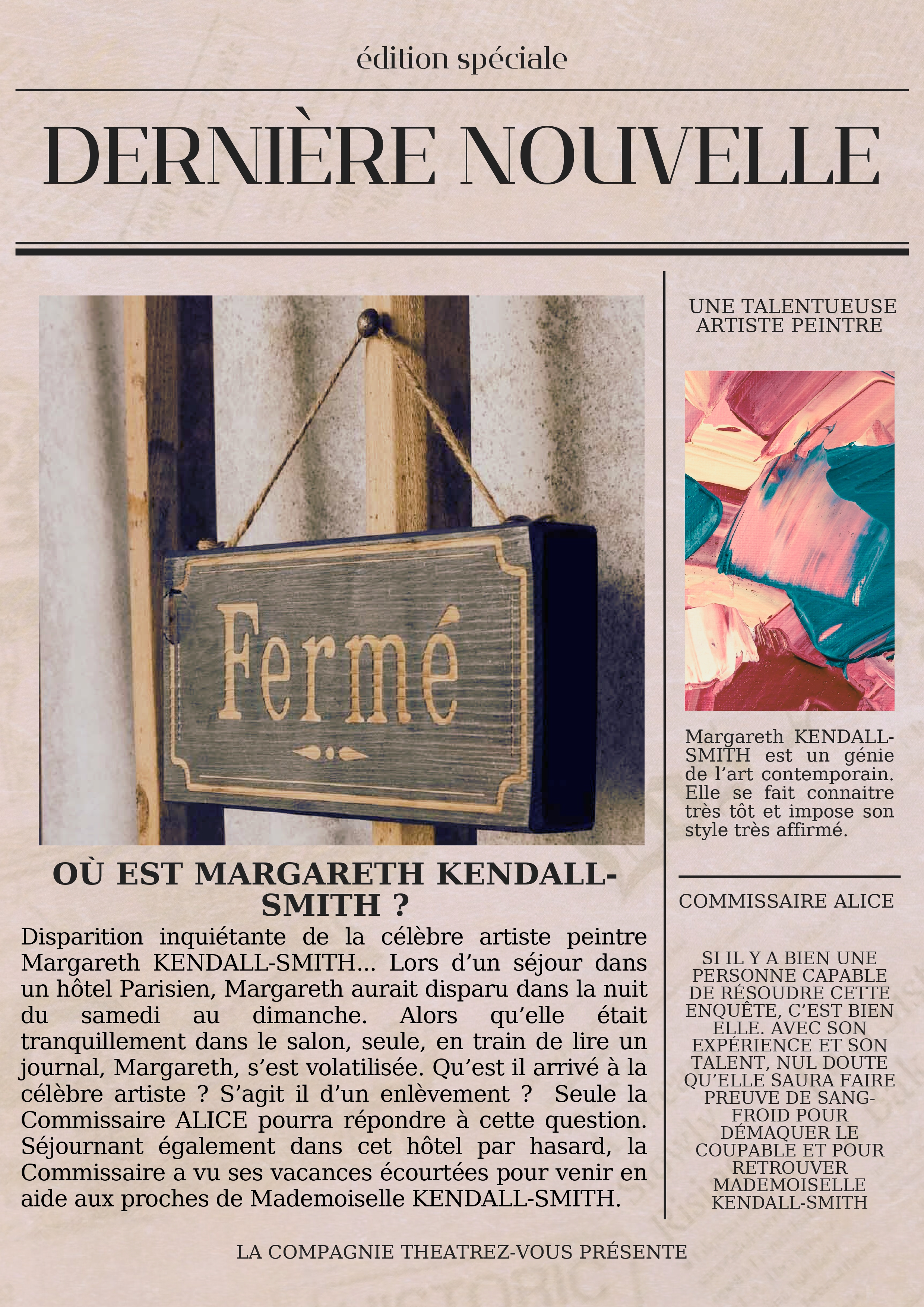 24.05-Où est Margareth Kendall-Smith