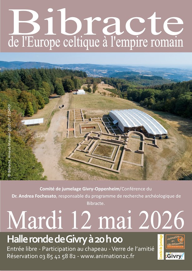 Givry - Conférence : Bibracte, de l'Europe celtique à l'empire romain