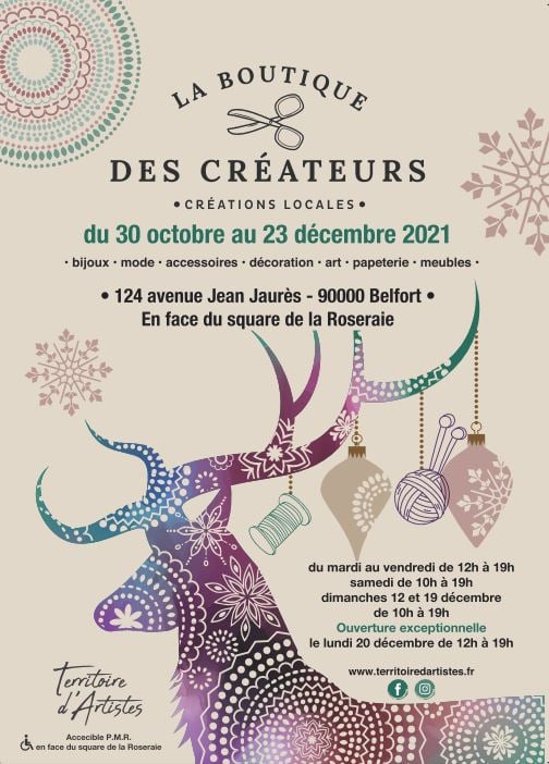 Boutique des Créateurs Territoire d'Artistes