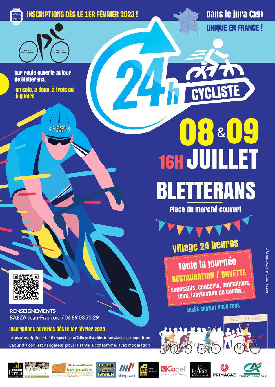 24h cycliste Bletterans