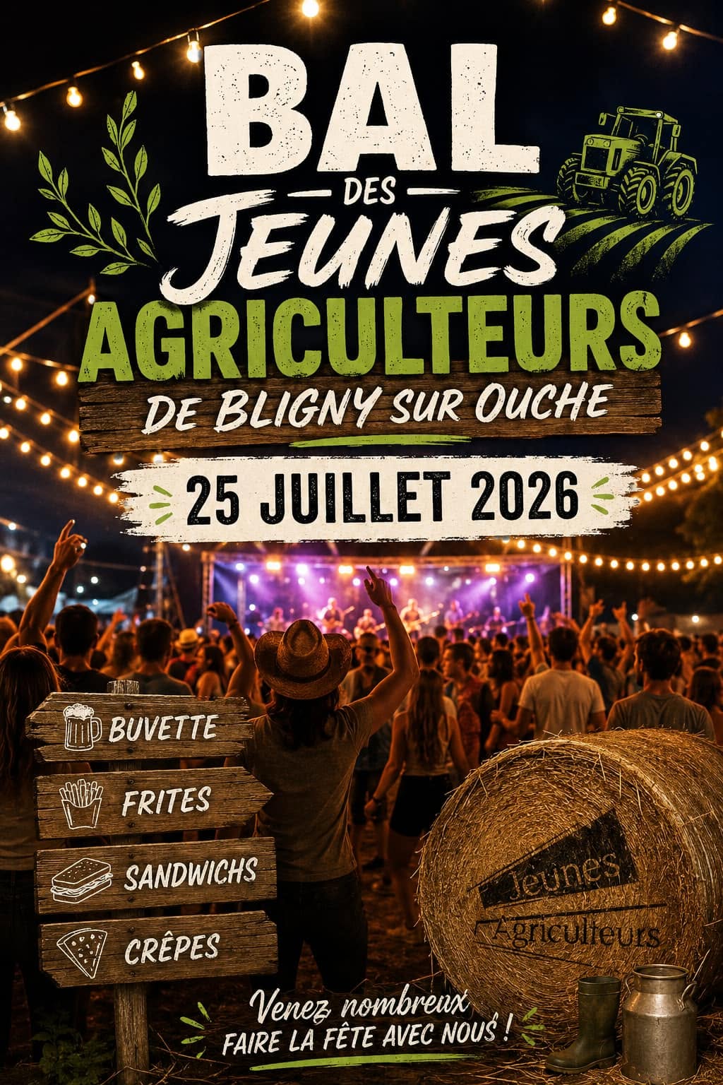 Fête foraine et Bal des jeunes agriculteurs- Bligny sur Ouche