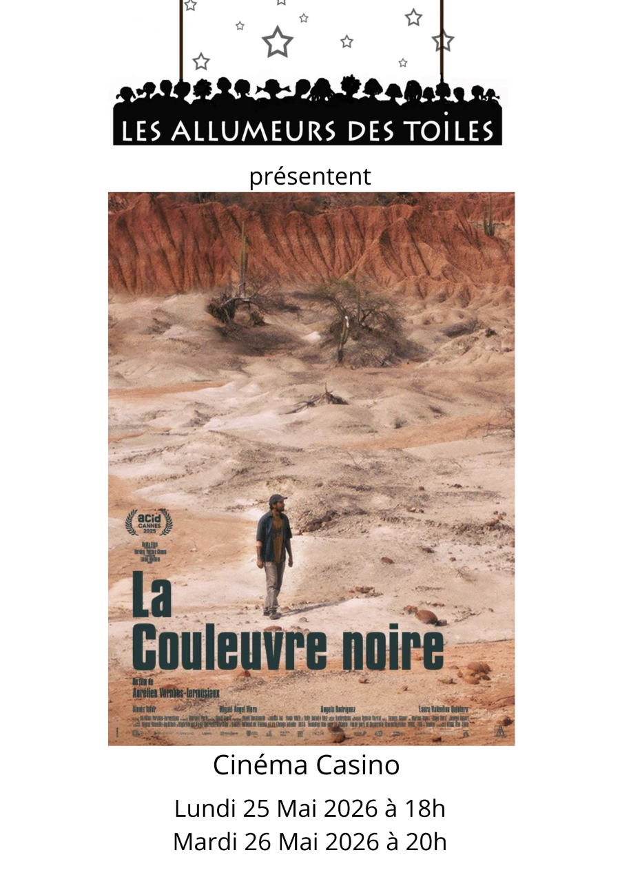 Les Allumeurs des Toiles présentent : "La couleuvre noire" - Drame de Aurélien Vernhes-Lermusiaux — visuel événement
