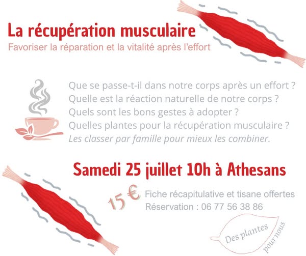 La récupération musculaire