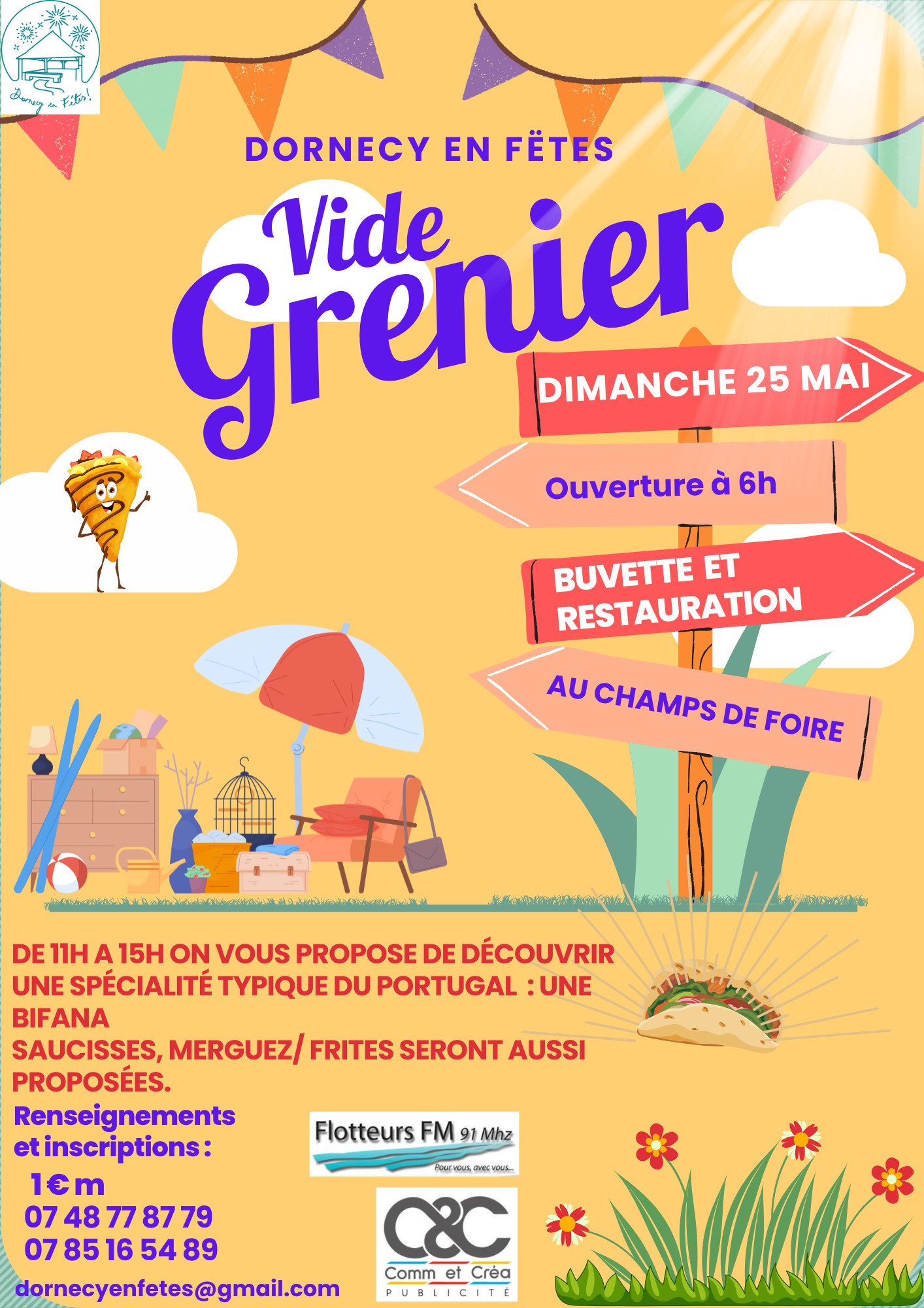 Vide greniers Dornecy