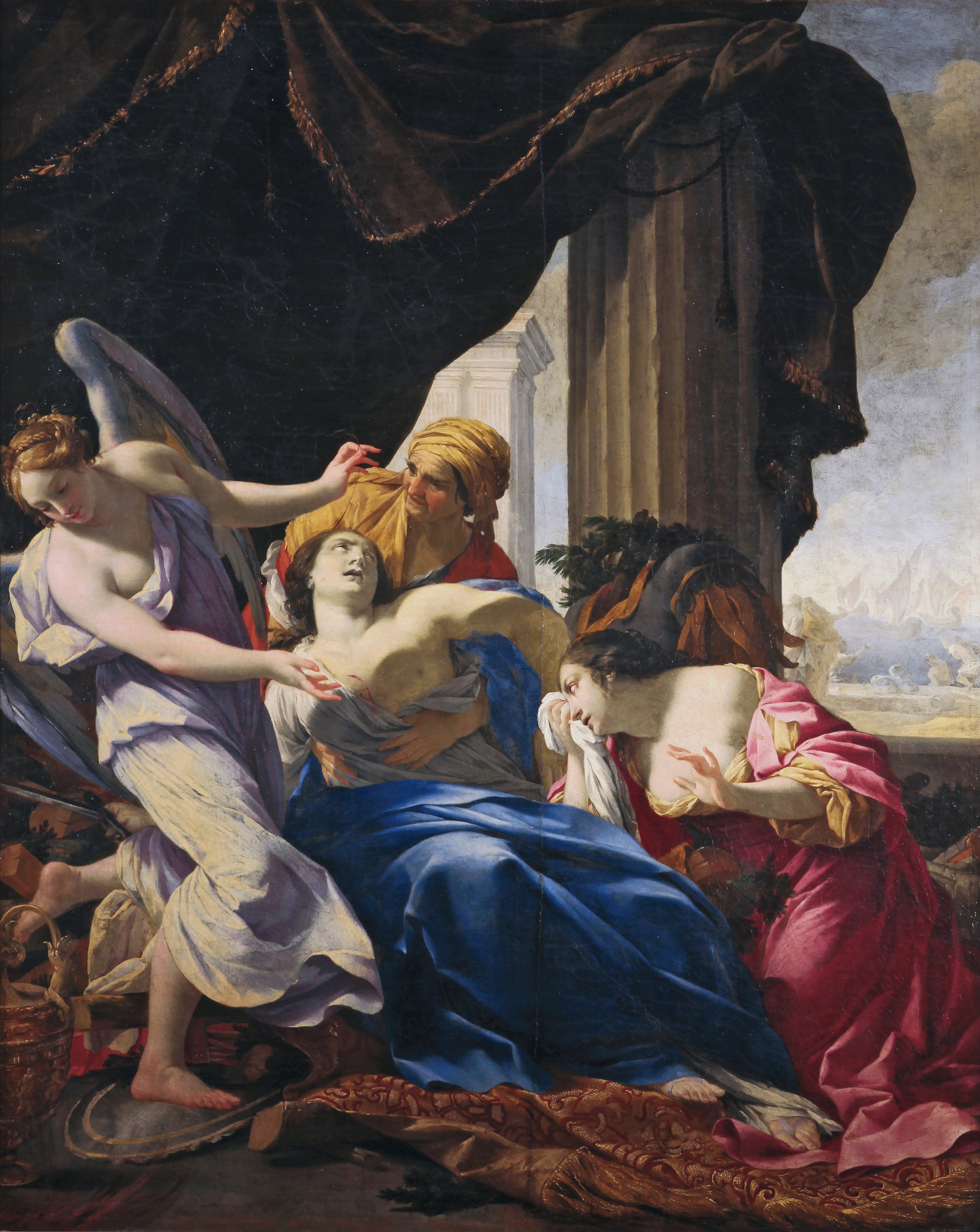 La mort de Didon - Simon Vouet