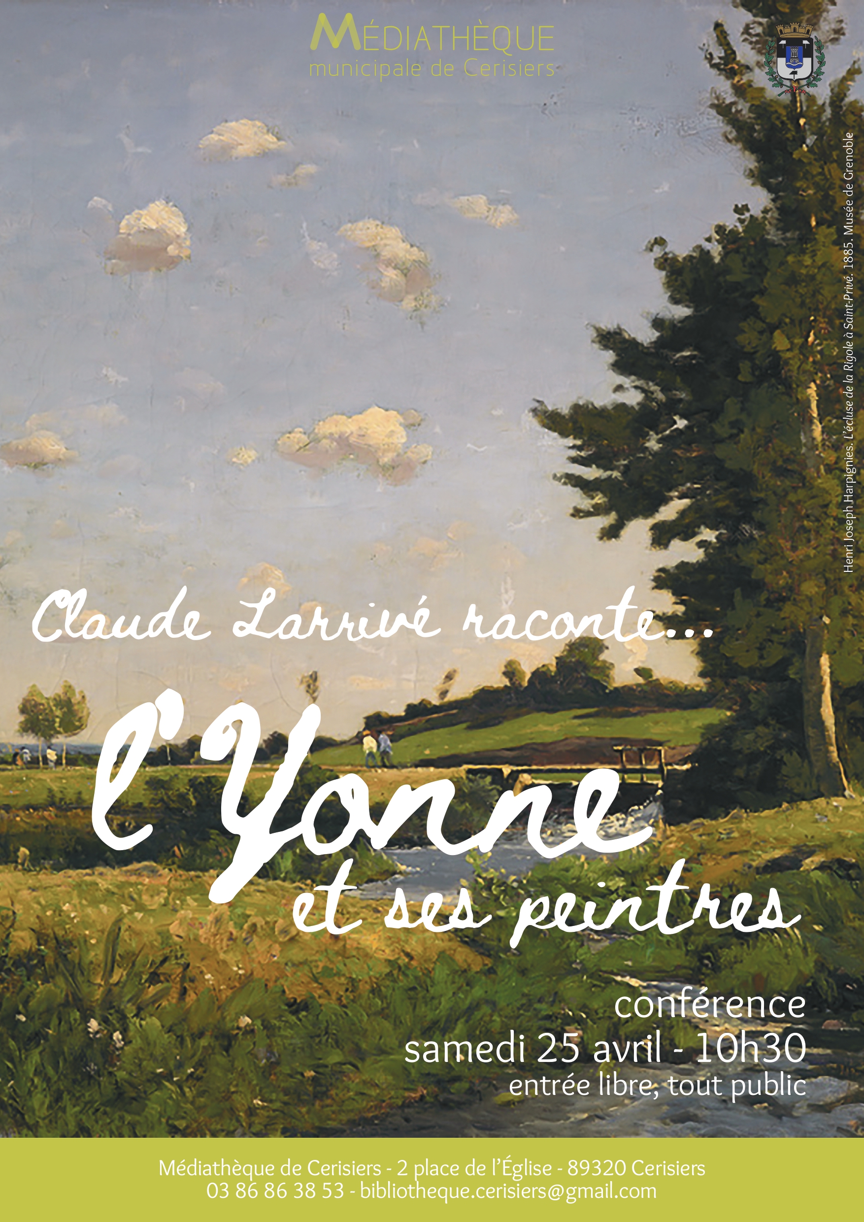 Claude Larrivé raconte ... l'Yonne et ses peintres