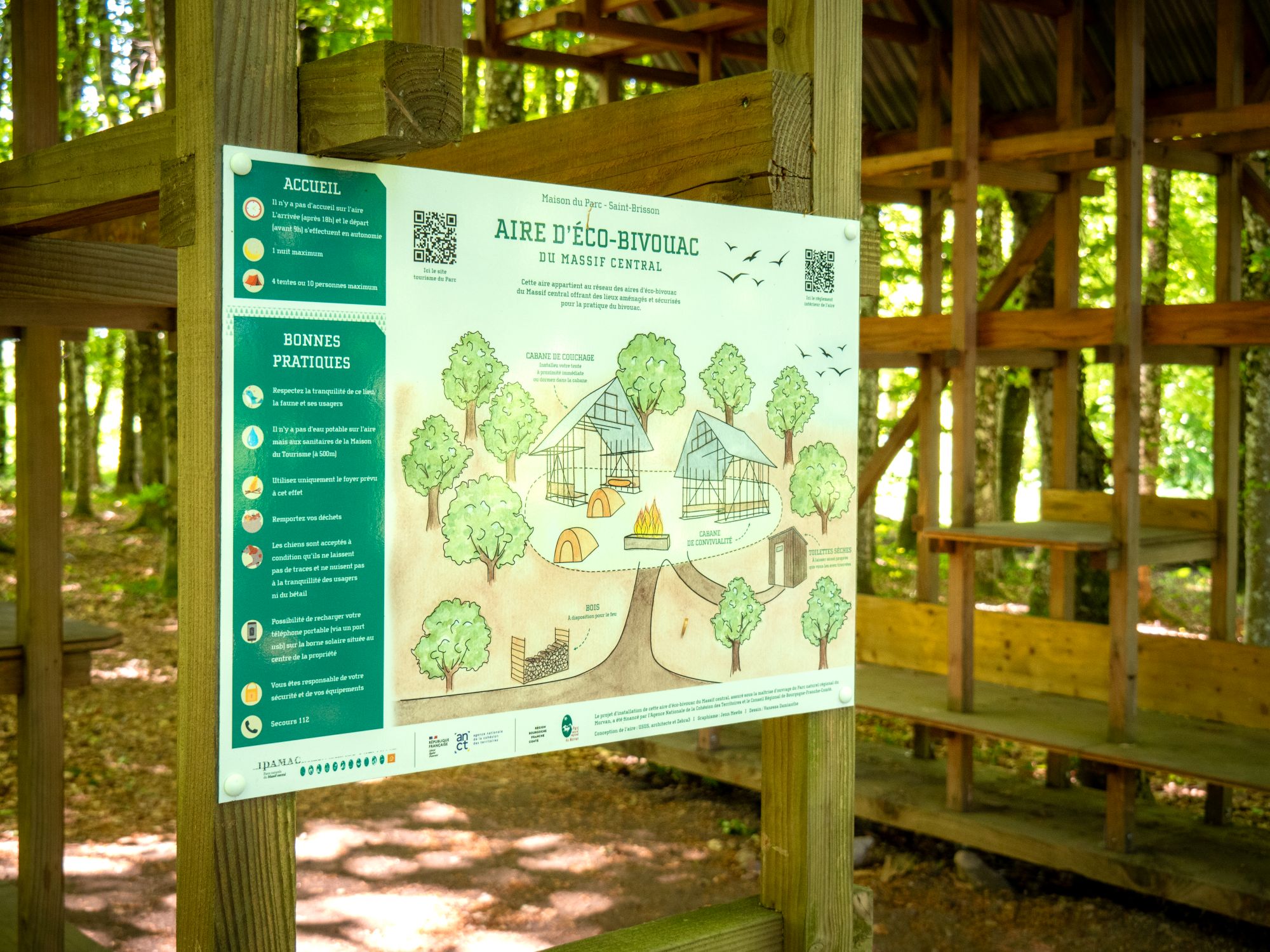 Aire d'éco Bivouac, Saint-Brisson - photo 3