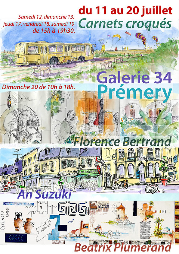 Carnets croqués