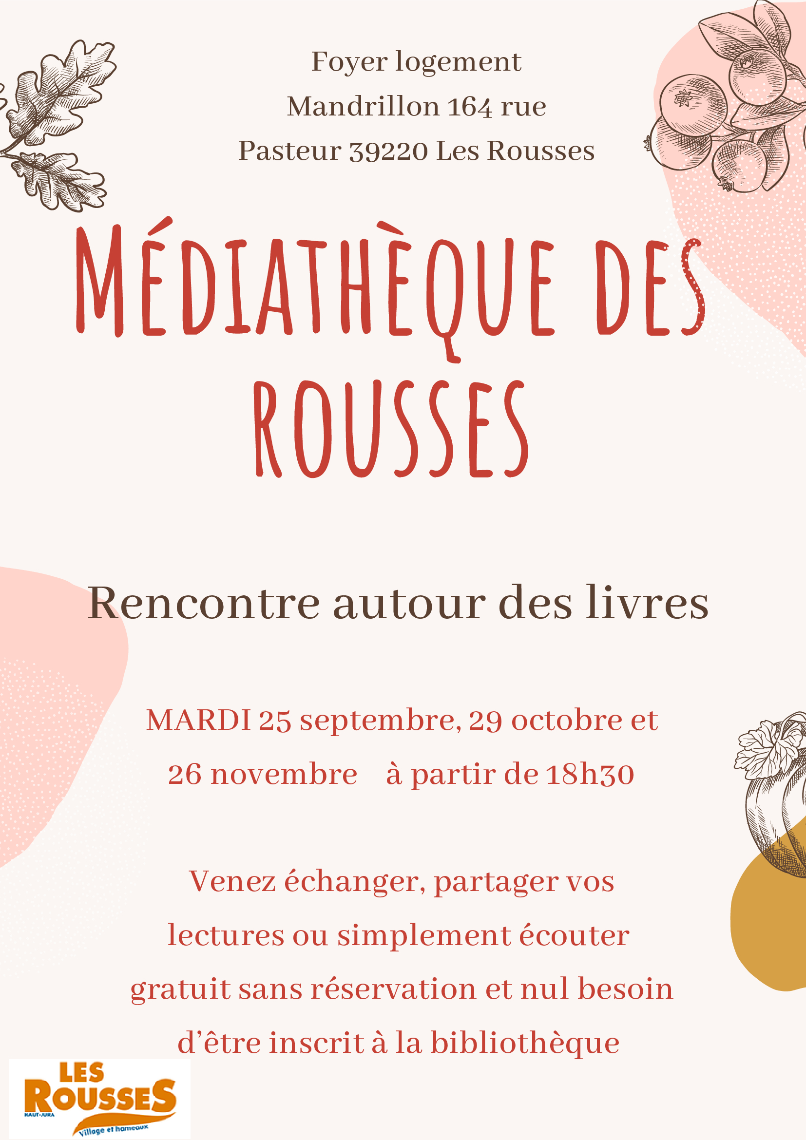 Rencontre autour des livres 