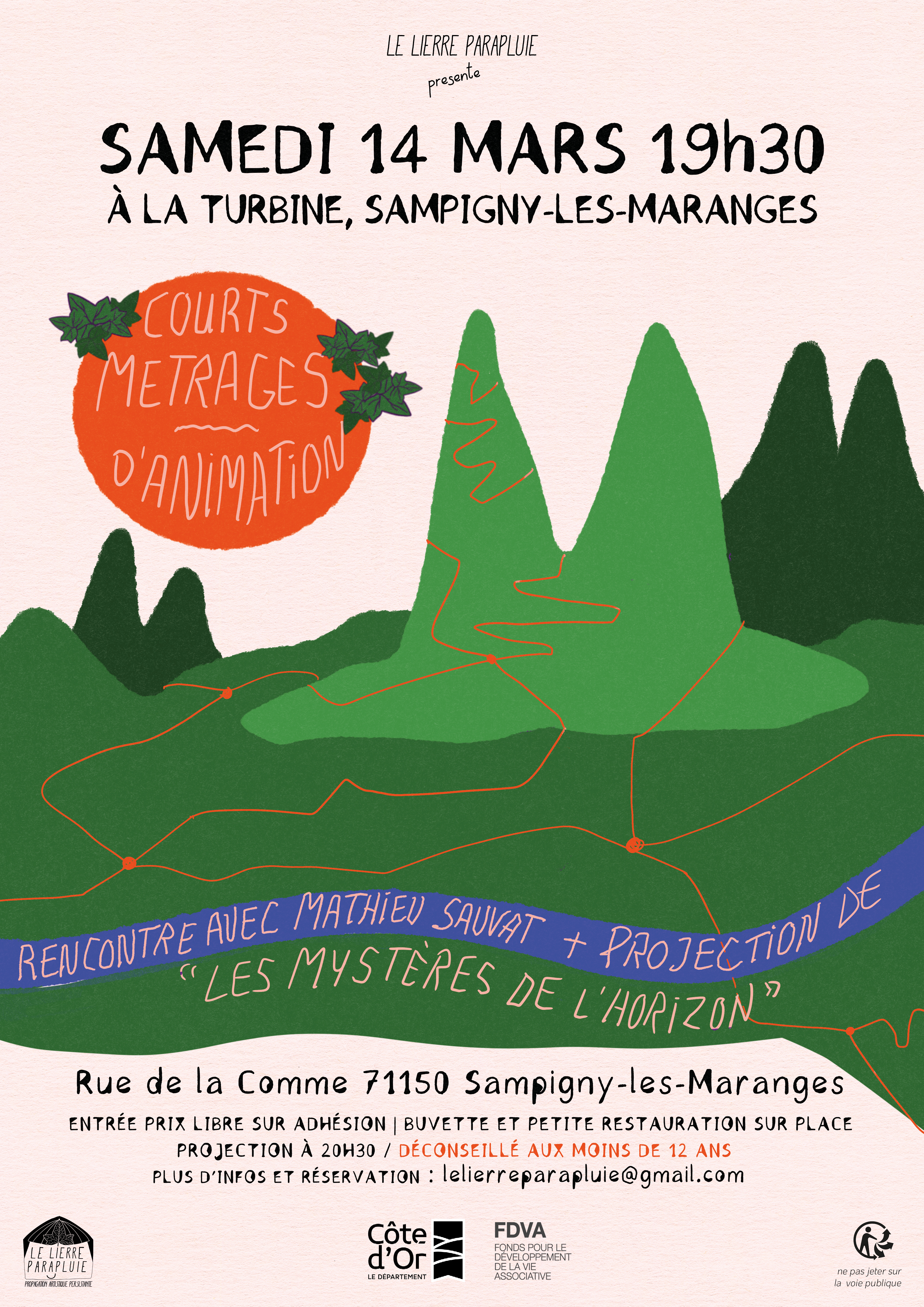 Veillée courts-métrages d'animation + Projection "Les Mystères de l'horizon" et rencontre avec son réalisateur