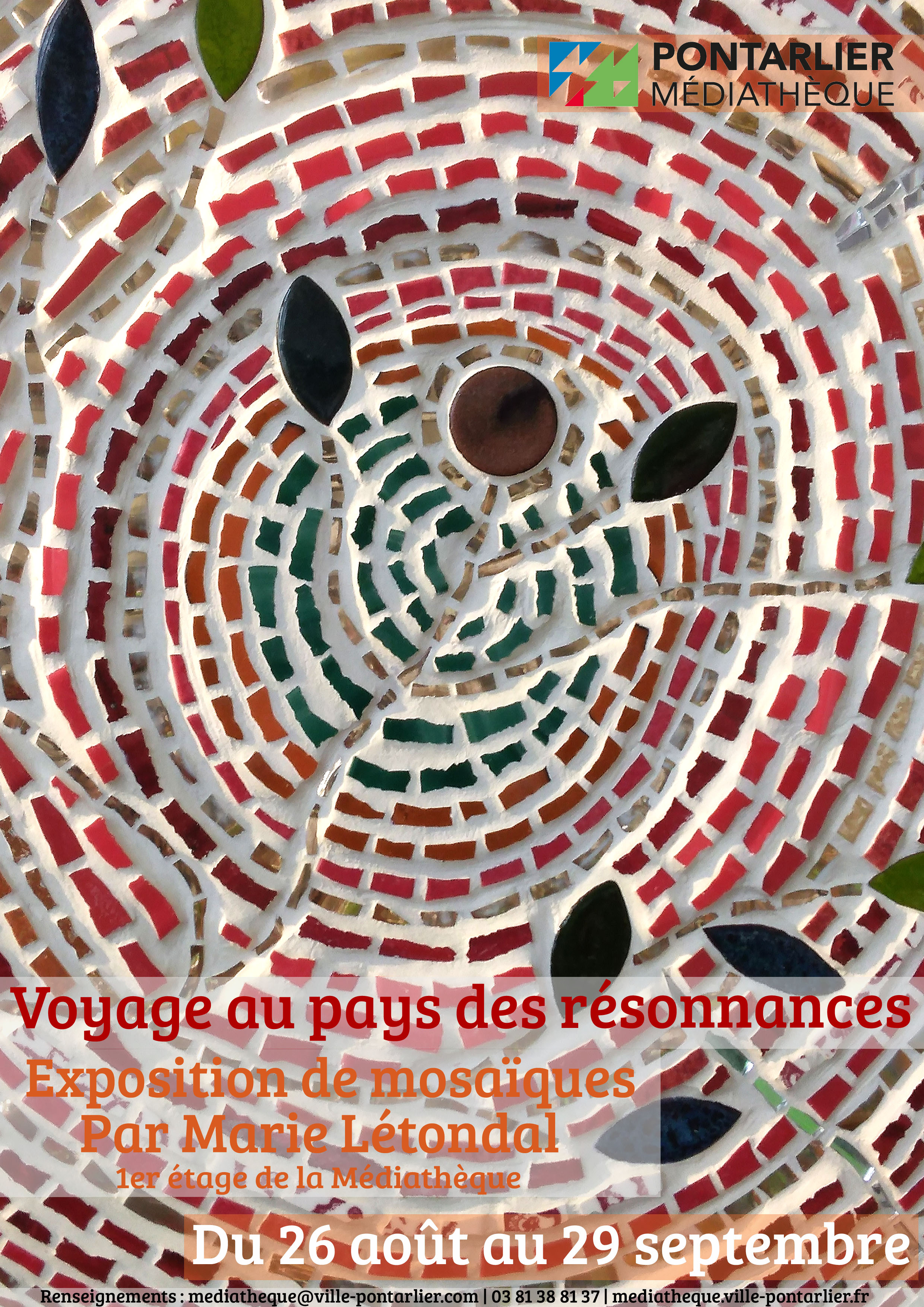 26 aout au 29 septembre - Voyage au pays des resonnances - Pontarlier