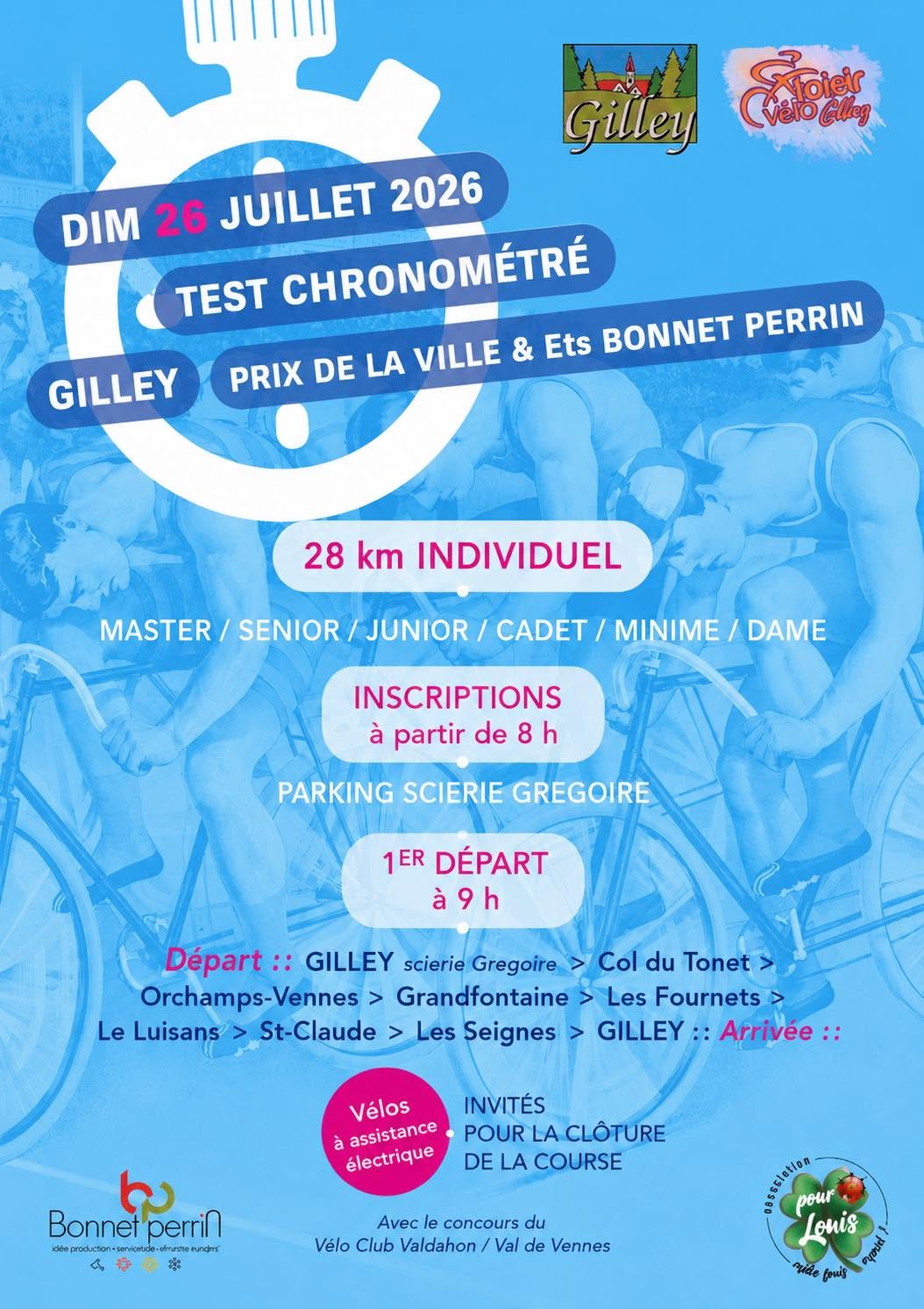 Test chronométré - Prix de Gilley