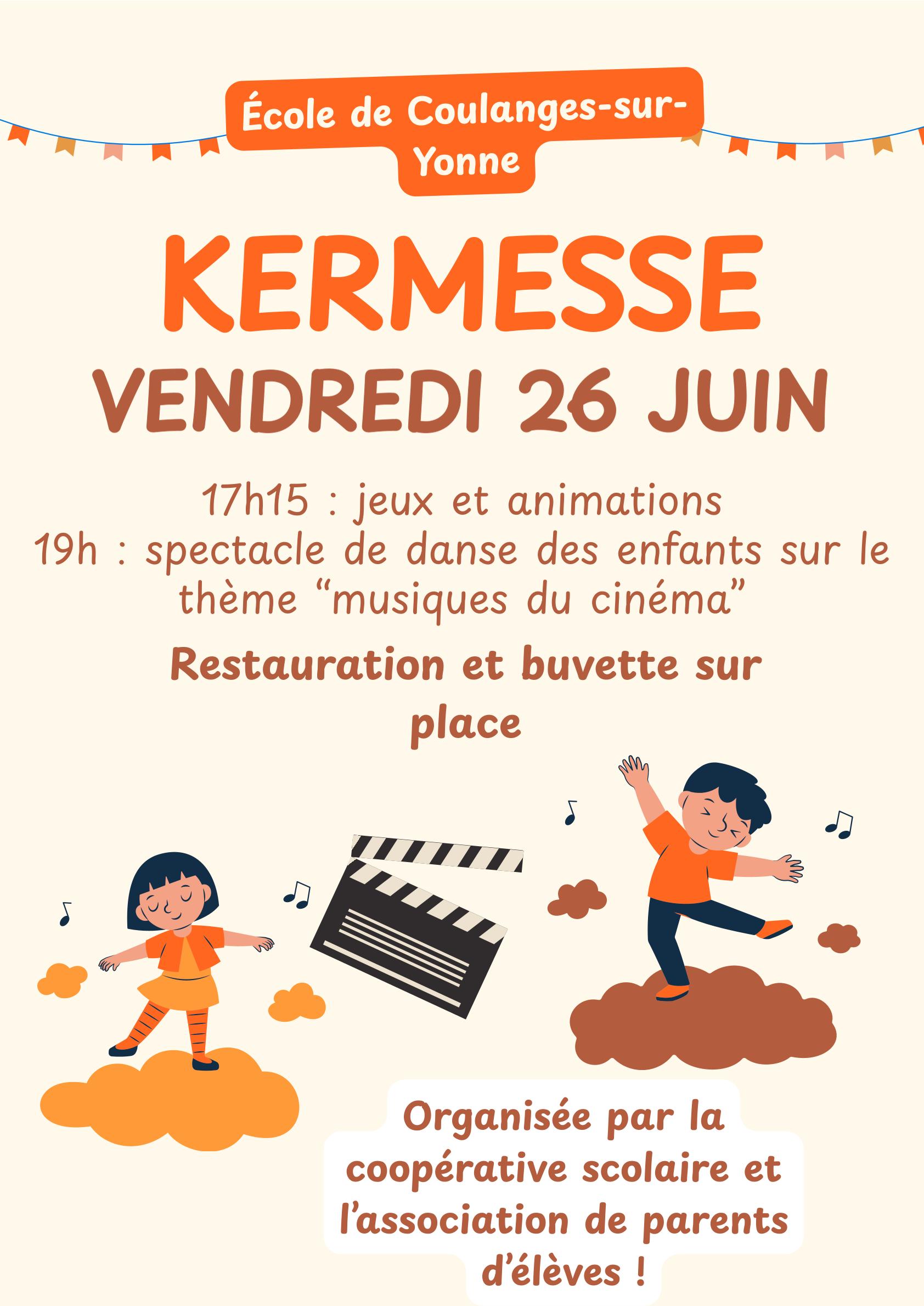 Kermesse de l’école de Coulanges-sur-Yonne