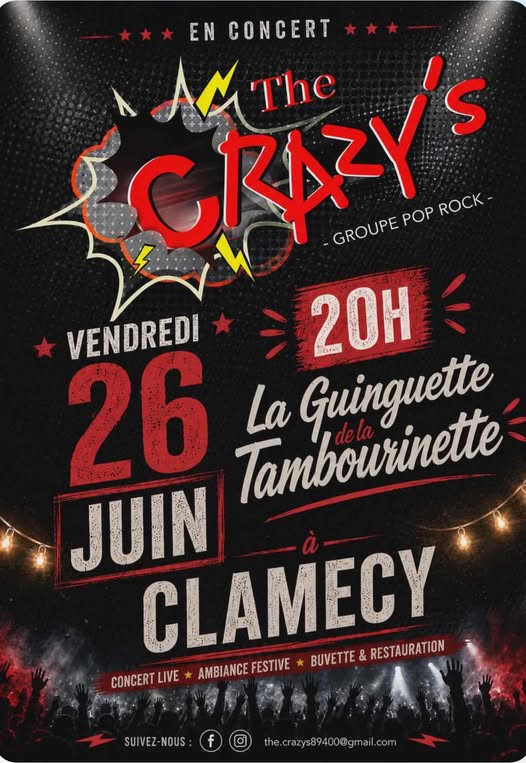 The Crazy's en concert - Guinguette de la Tambourinette