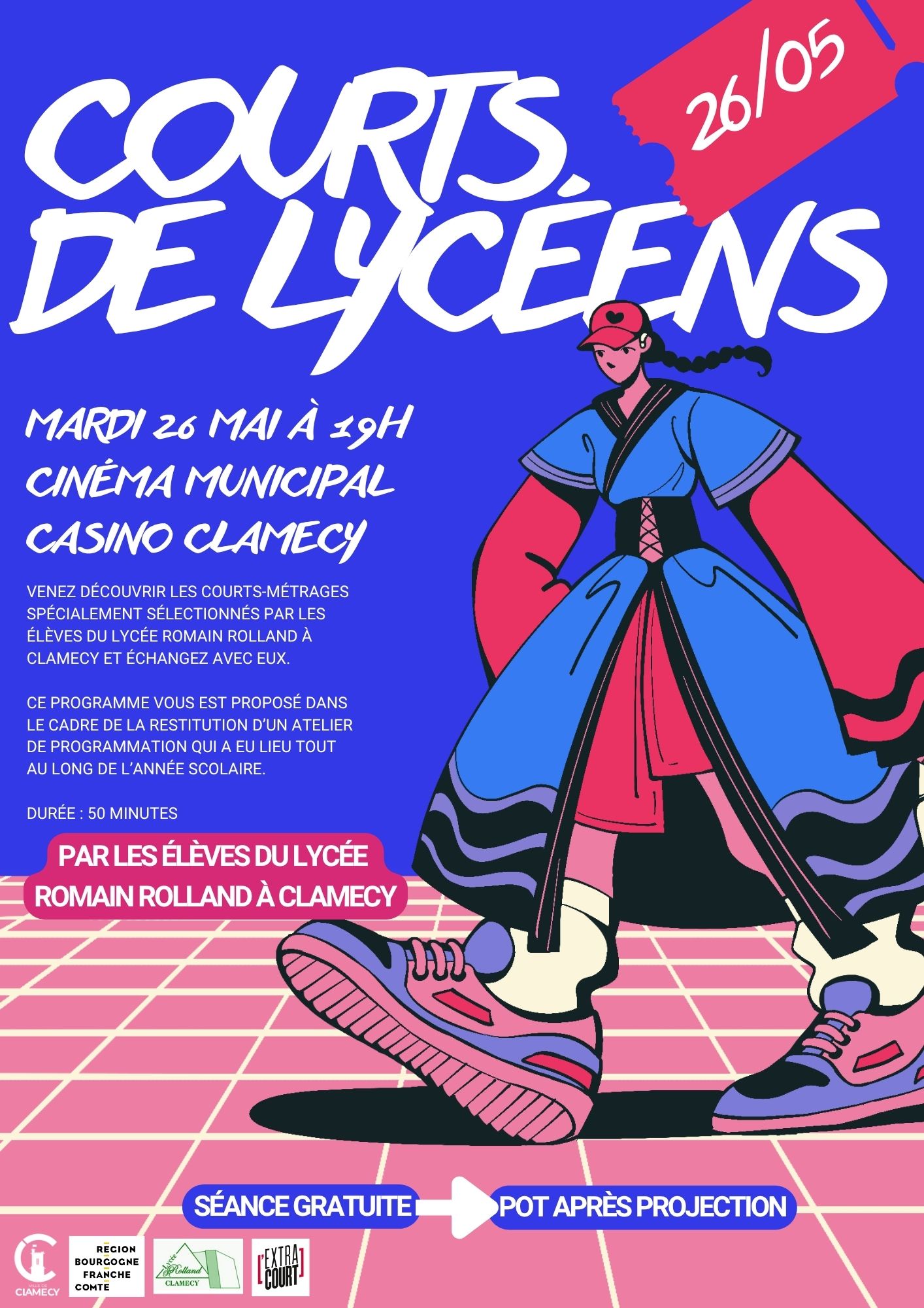 Courts de lycéens - Cinéma — visuel événement
