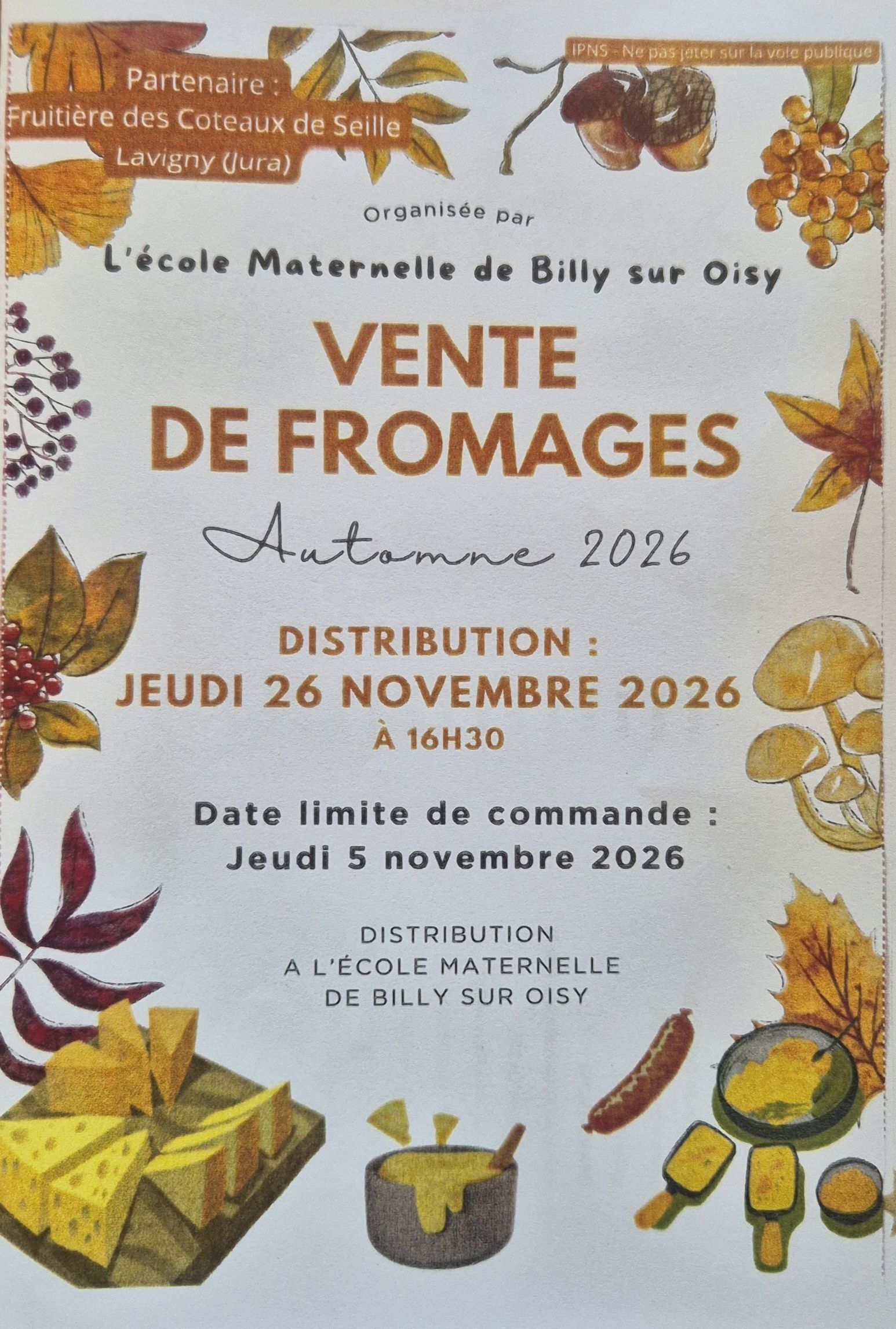 Vente de fromages