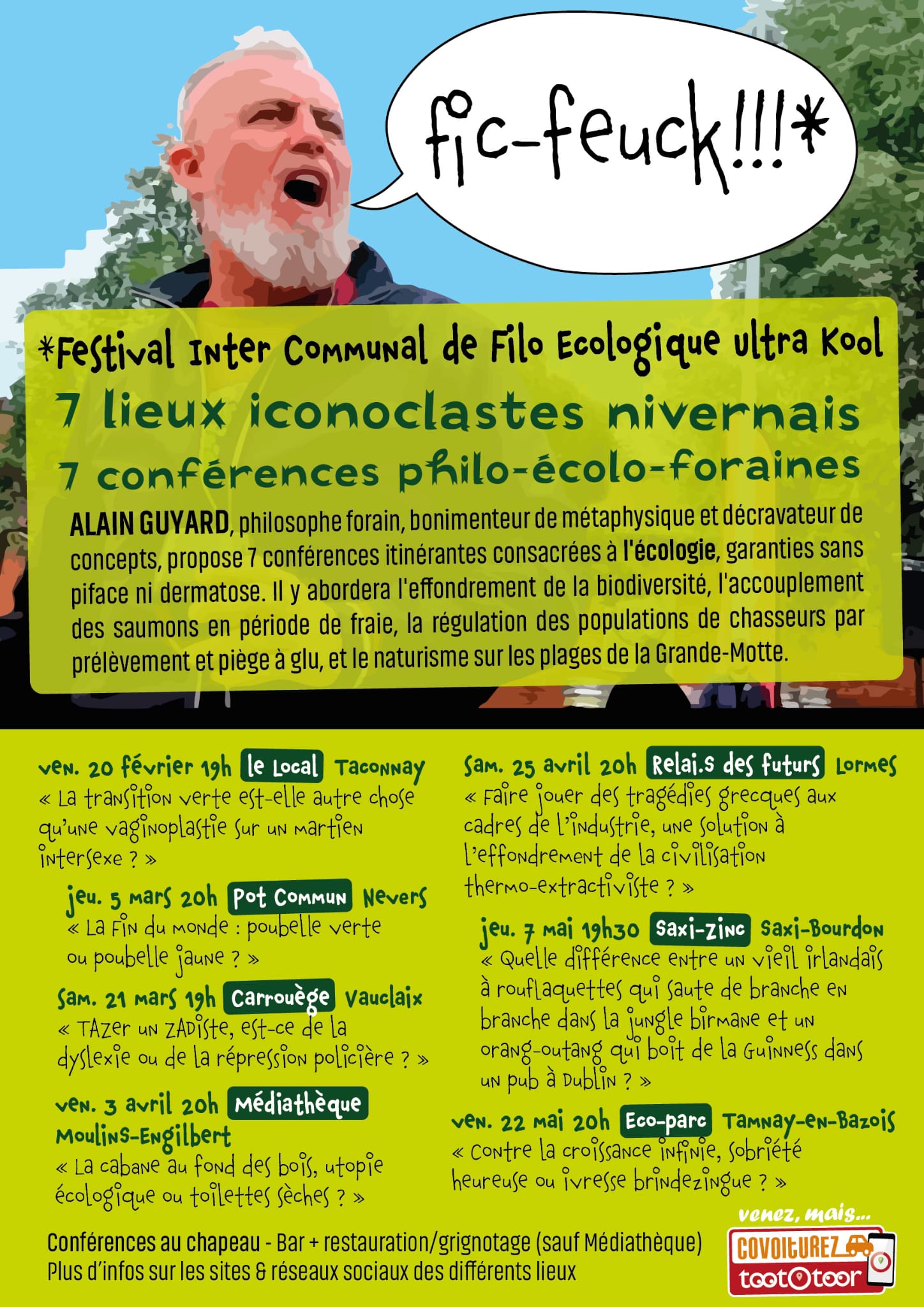 Conférence philo-écolo-foraine