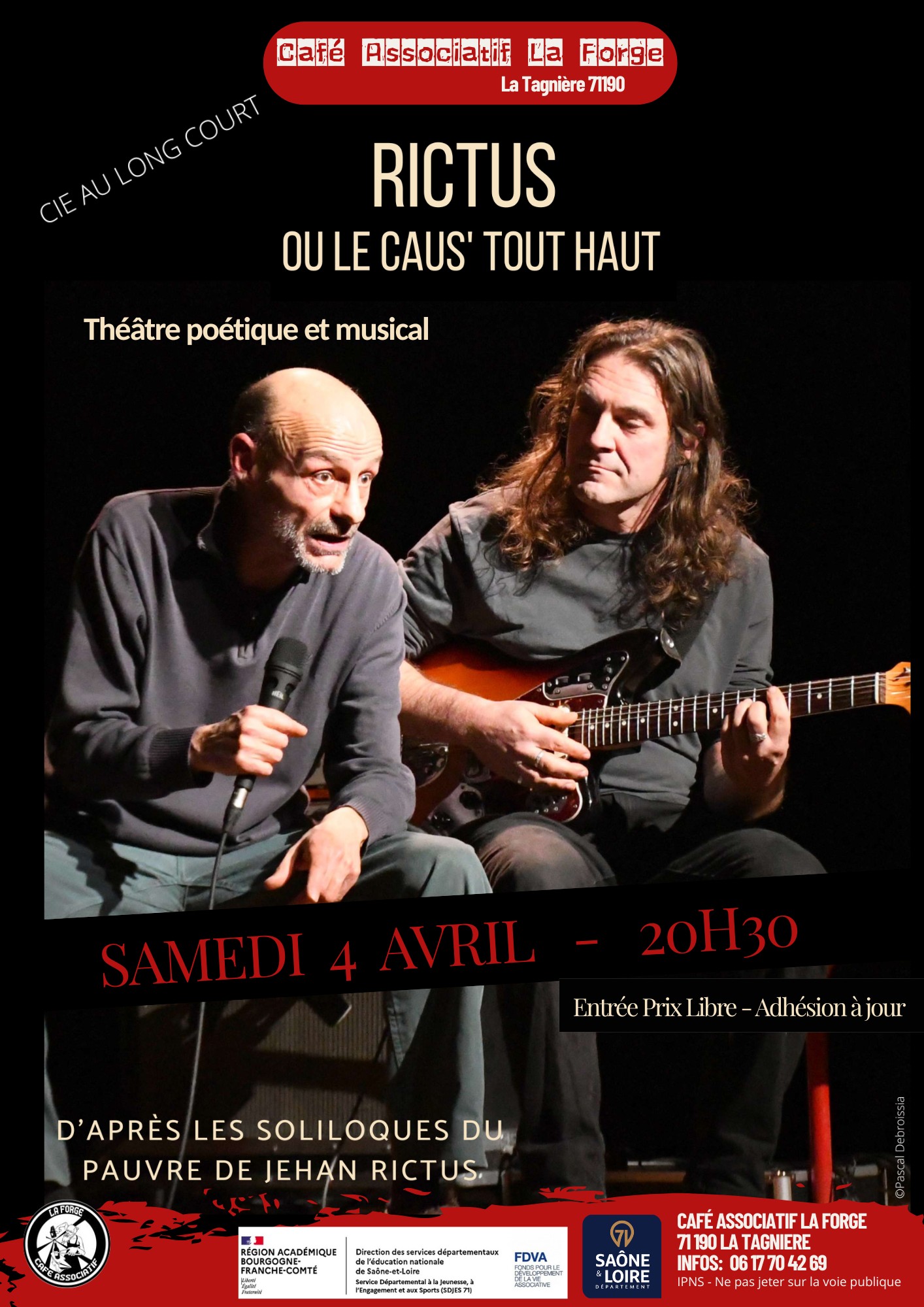 RICTUS ou le caus' tout haut