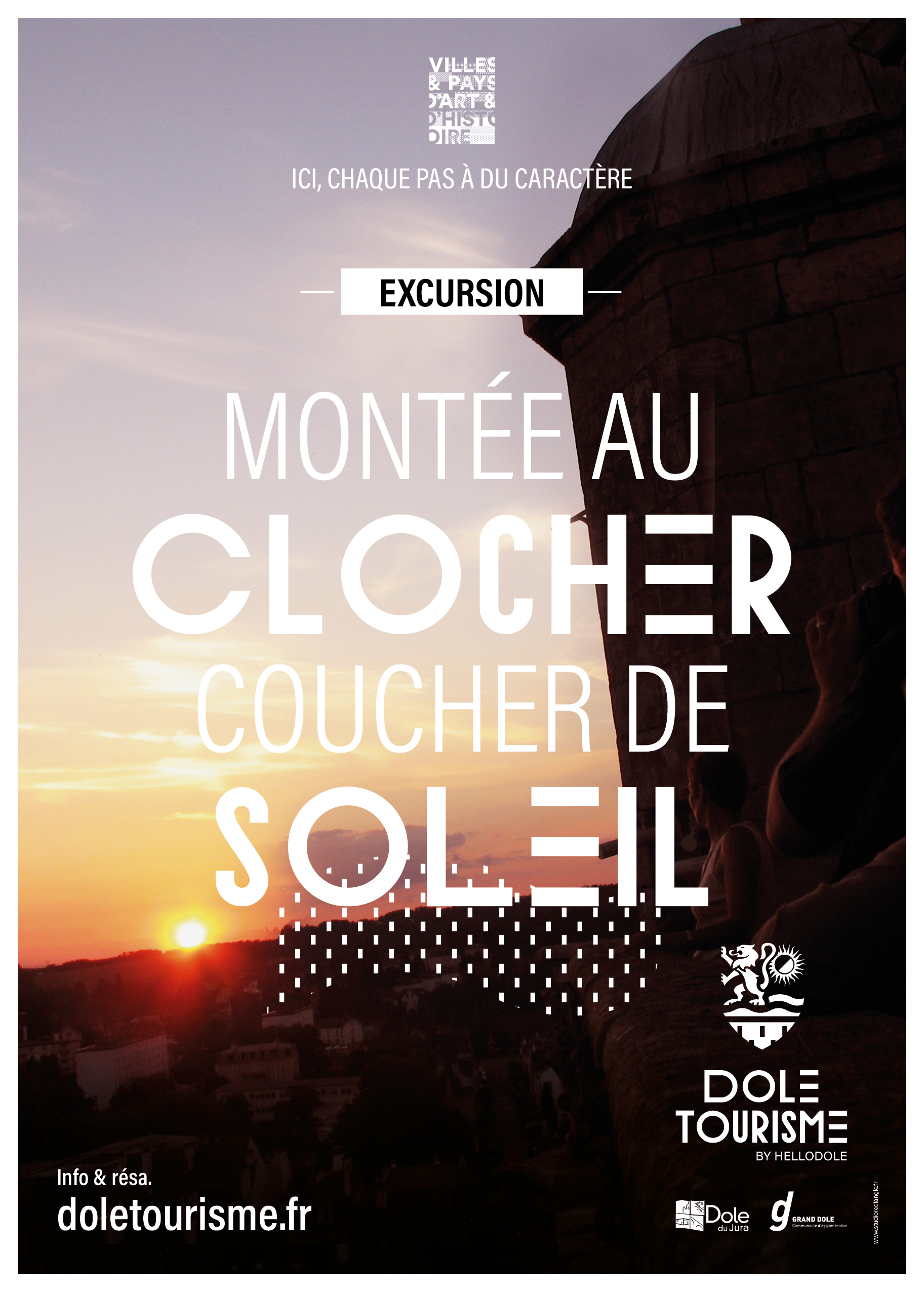 Montées au Clocher "Coucher de Soleil"