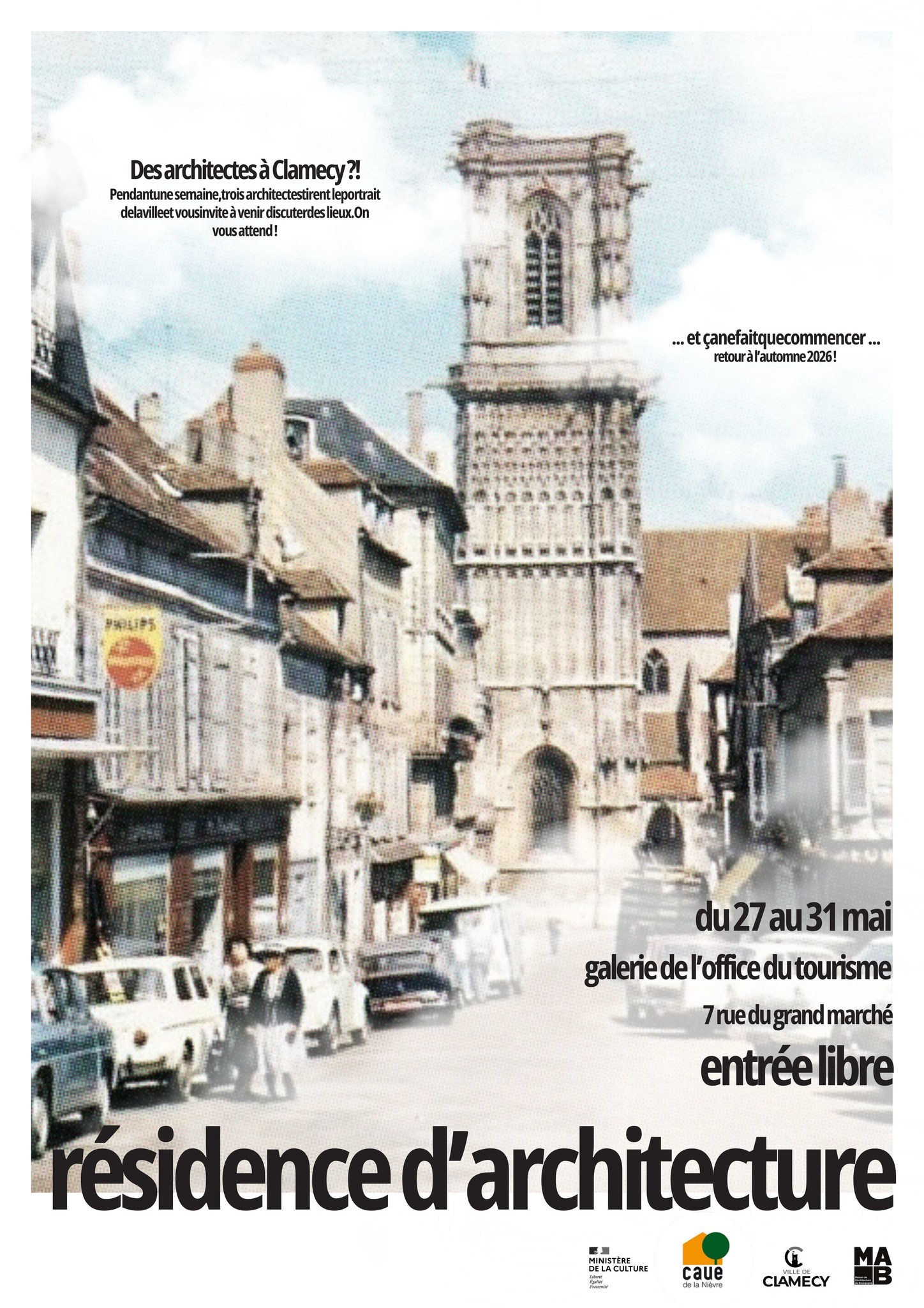 Résidence d'architecture — visuel événement