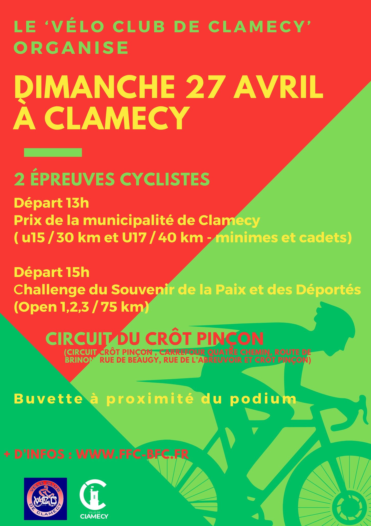 27 avr 2025 journée vélo avec le velo club de Clamecy