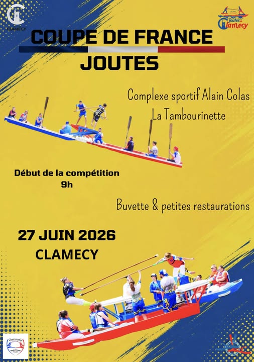 Joutes - Coupe de France — visuel événement