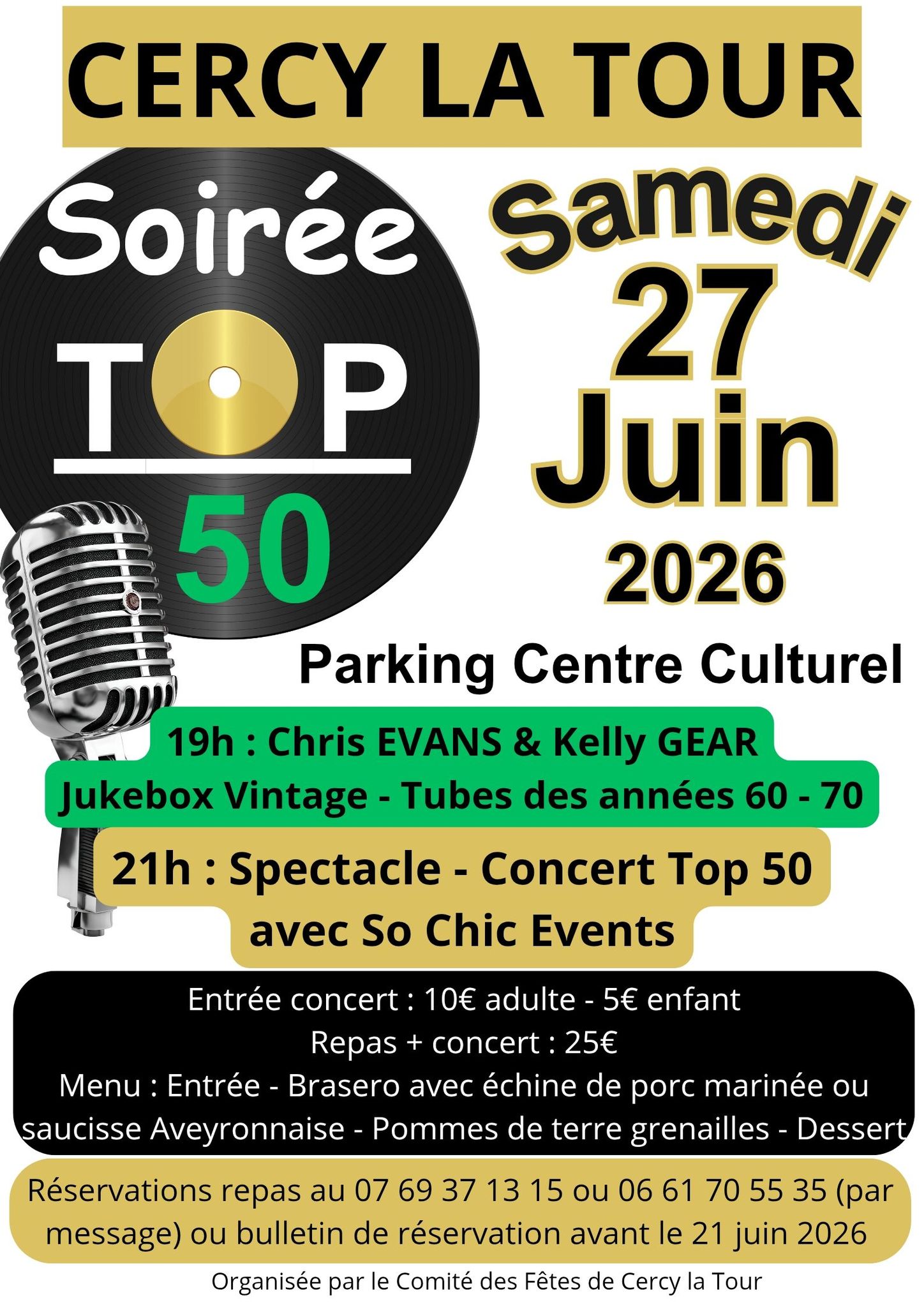 Soirée Top 50