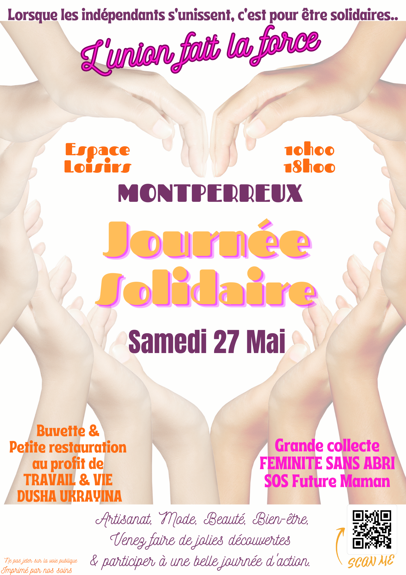 27 mai - journée solidaire - Montperreux