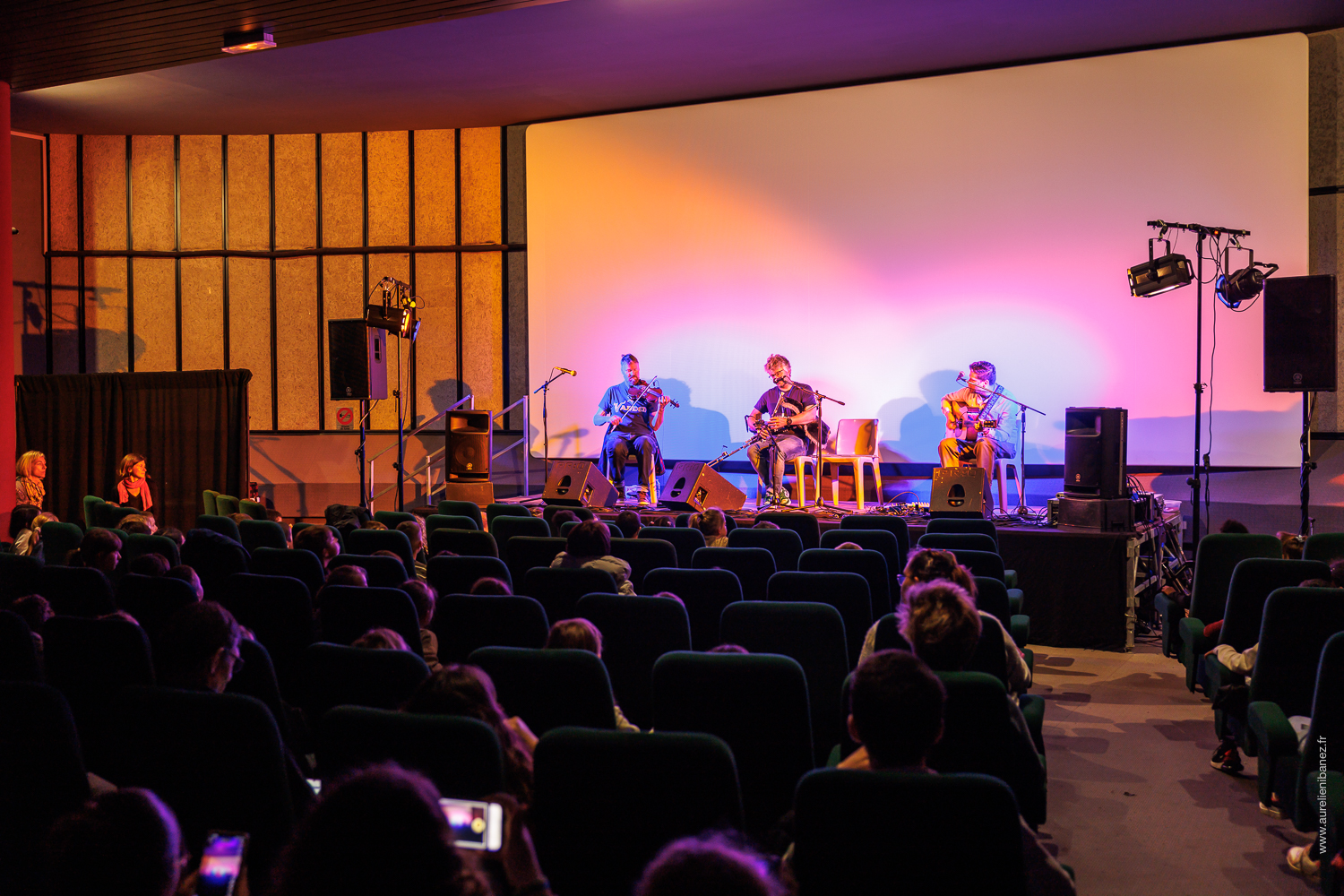 Concert bal sous chapiteau